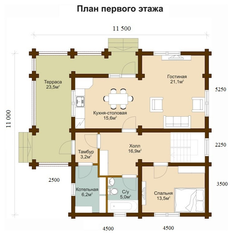 Велес план 1-го этажа