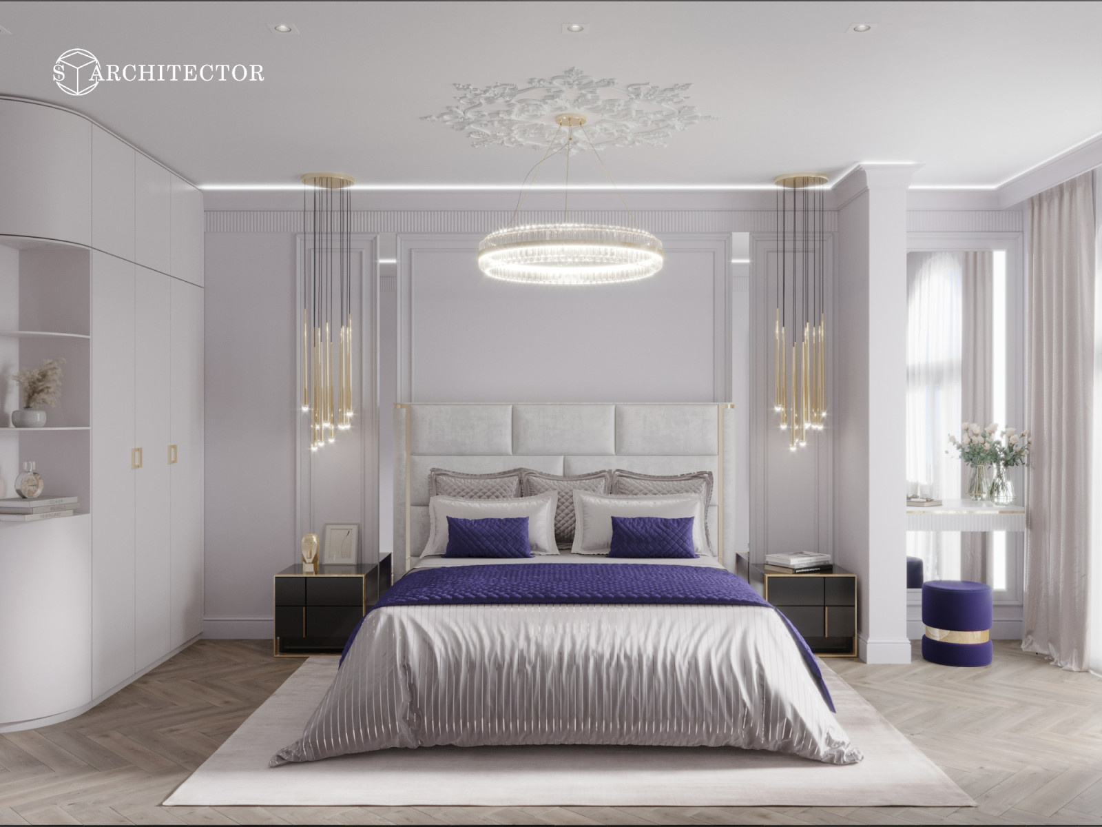 Обложка проекта: ЖК Покровский парк (95 м²)