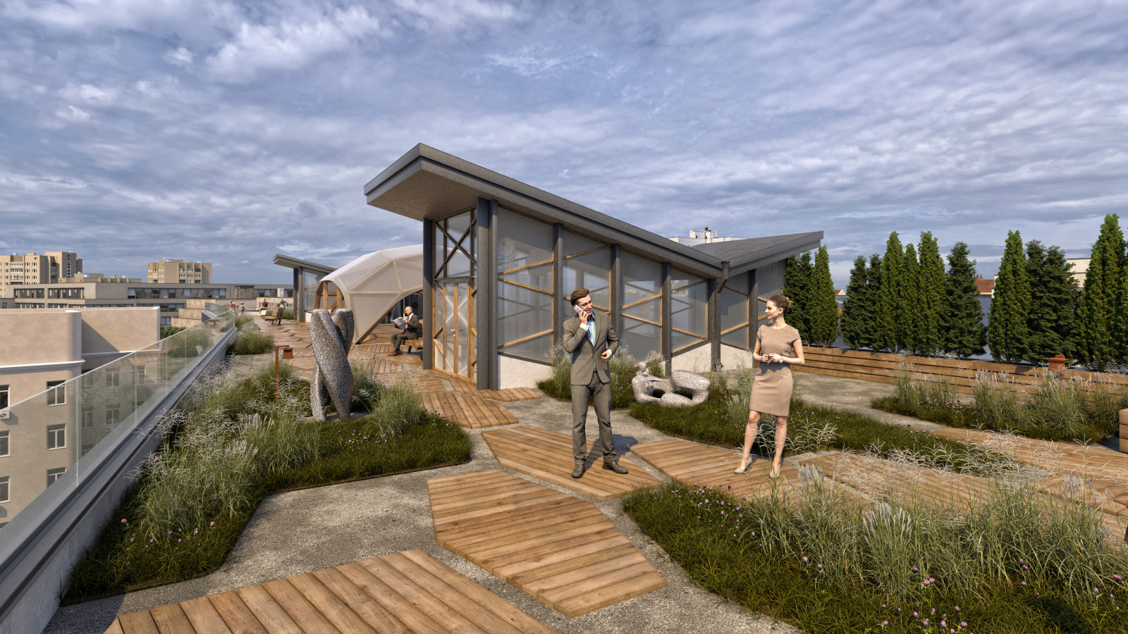 Apartmemt building reconstruction