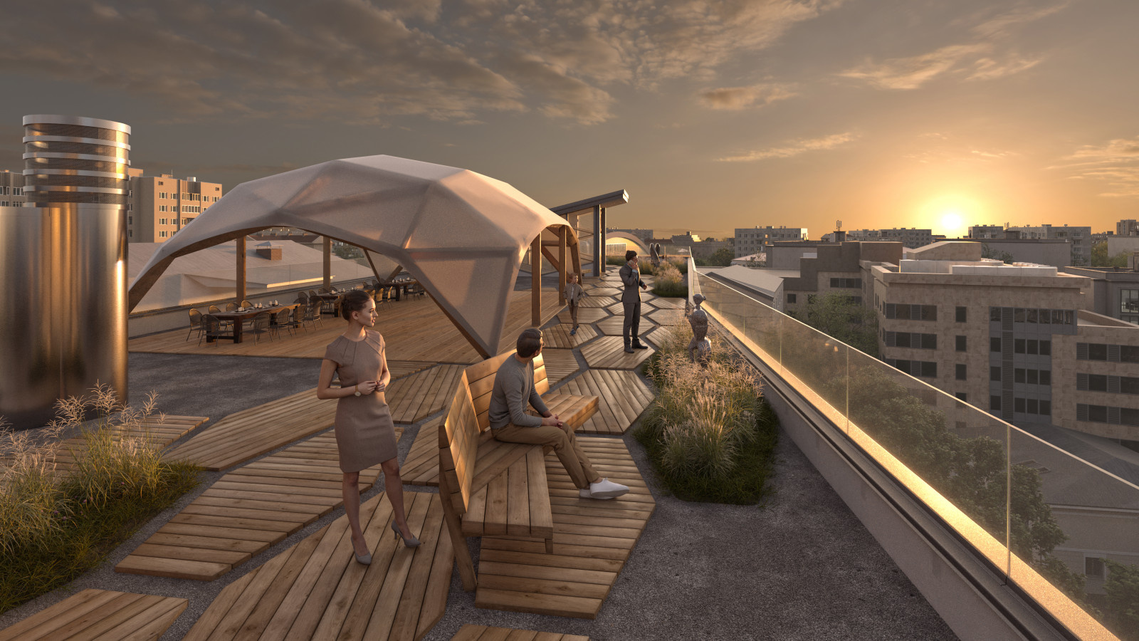 Apartmemt building reconstruction