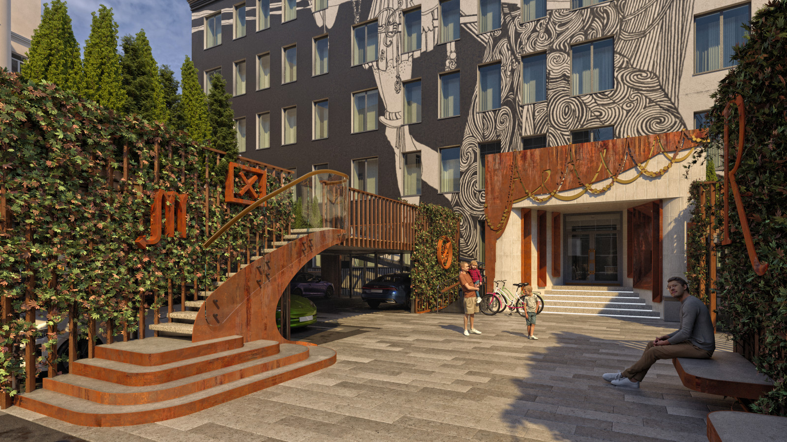 Apartmemt building reconstruction       Реконструкция дома под апартаменты в ЦАО