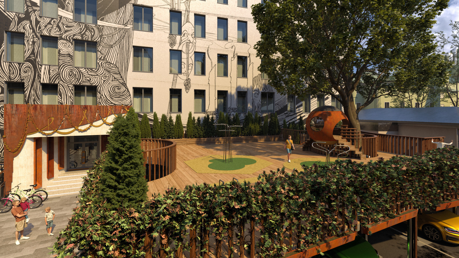 Apartmemt building reconstruction       Реконструкция дома под апартаменты в ЦАО