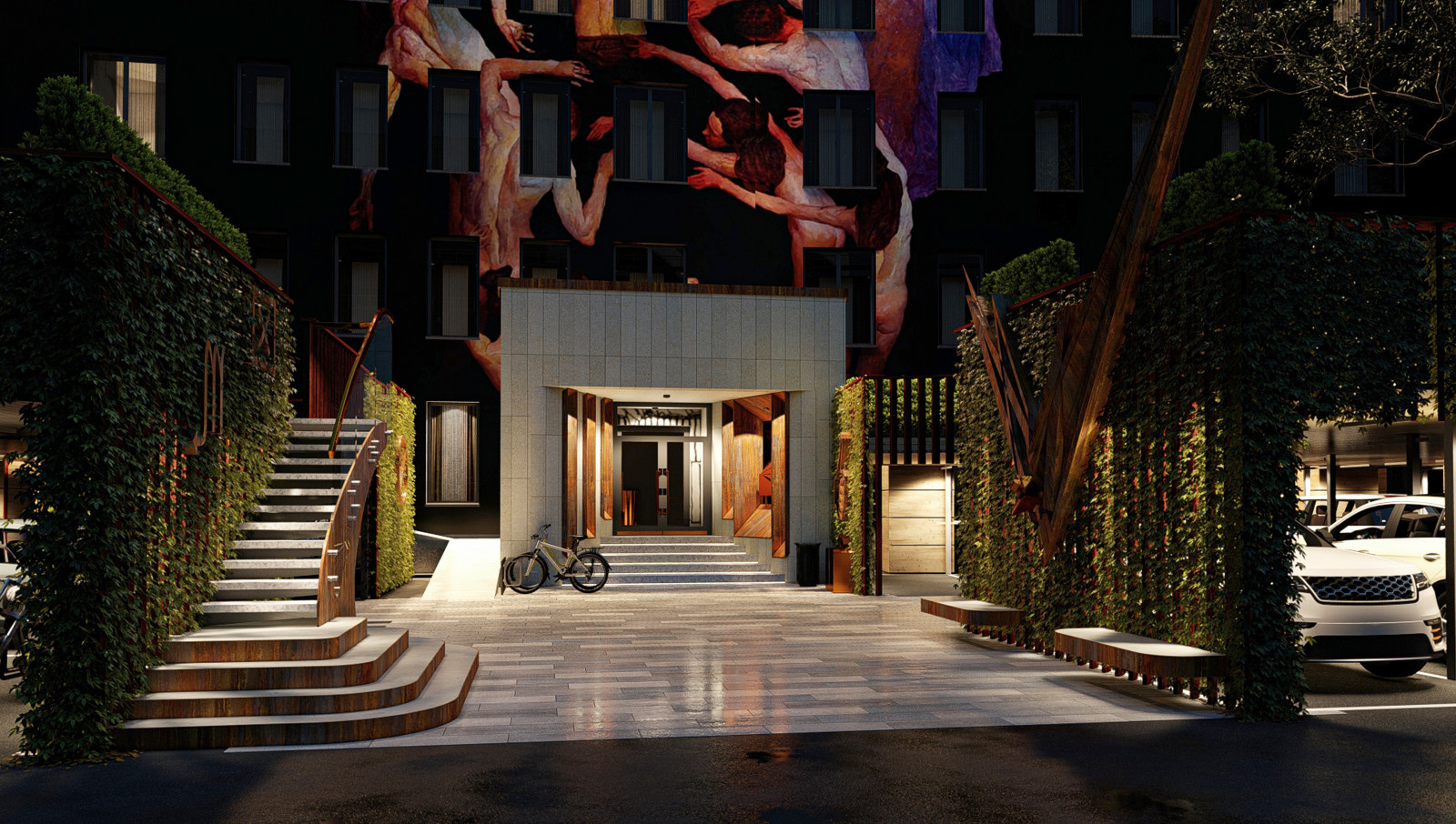 Обложка проекта: Apartmemt building reconstruction Реконструкция дома в ЦАО