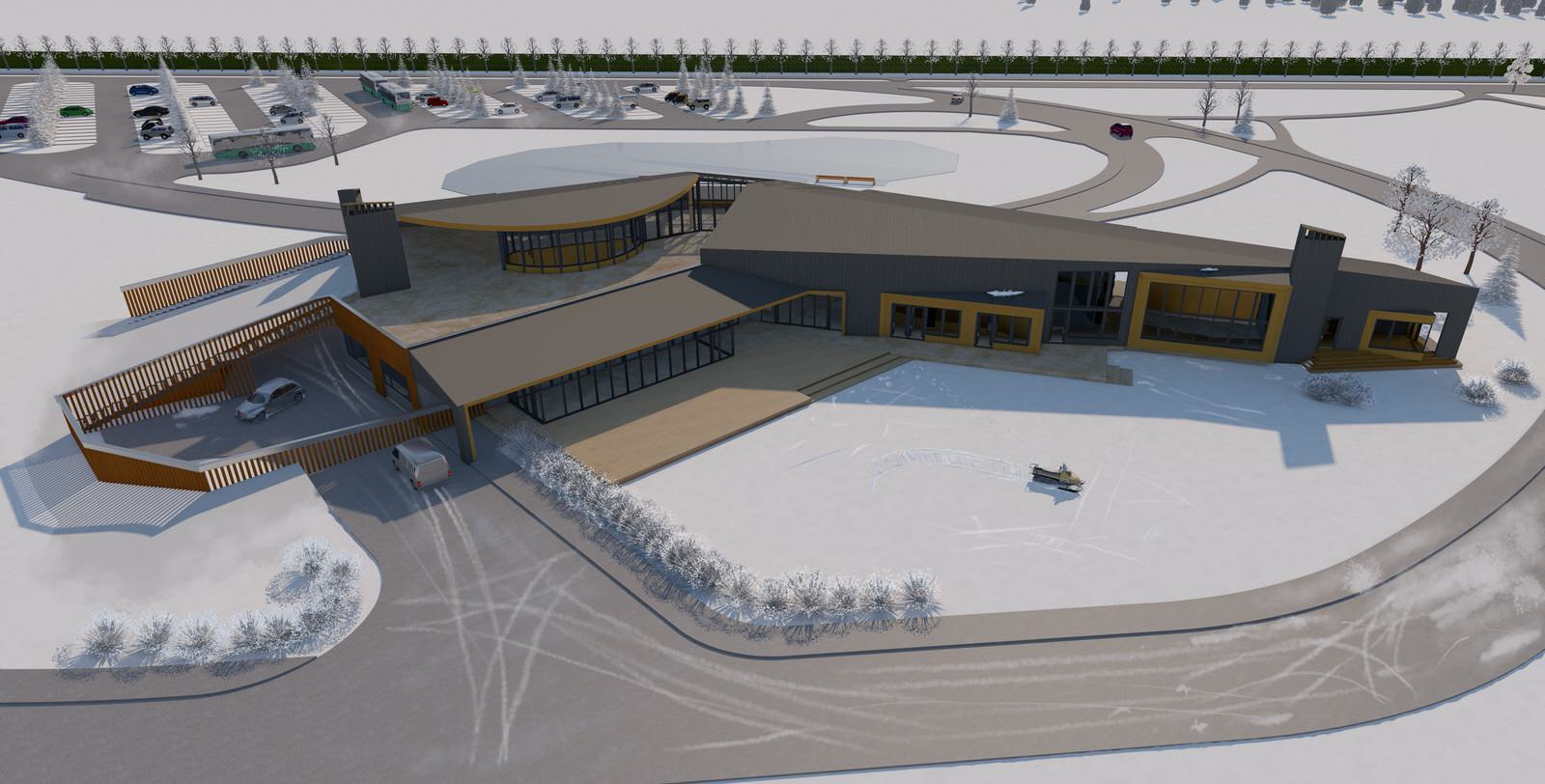 Ski running center     Центр беговых лыж