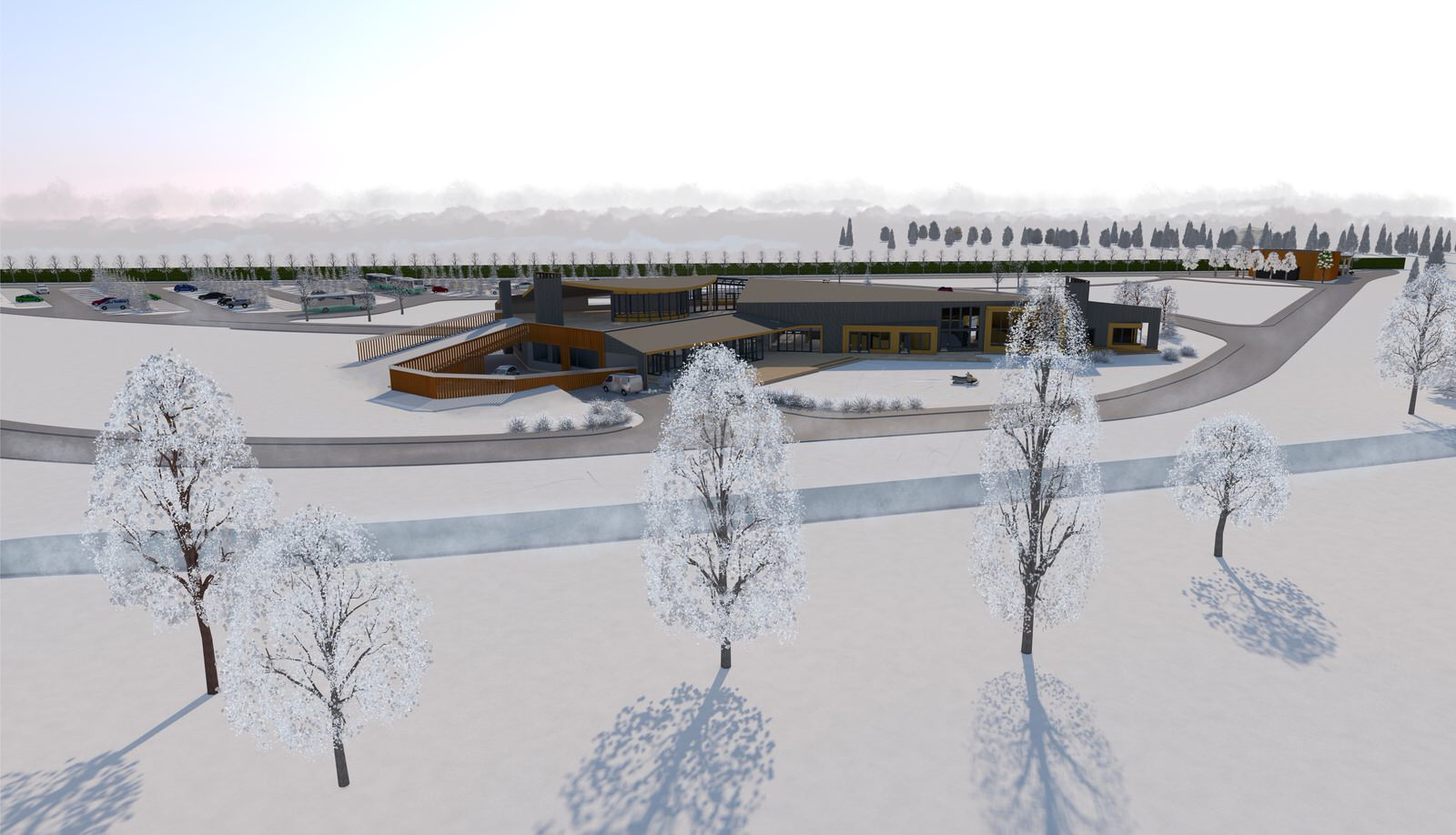 Ski running center     Центр беговых лыж