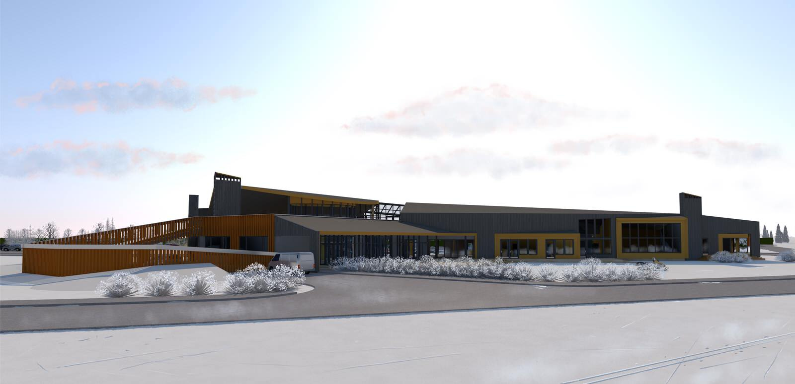 Ski running center     Центр беговых лыж