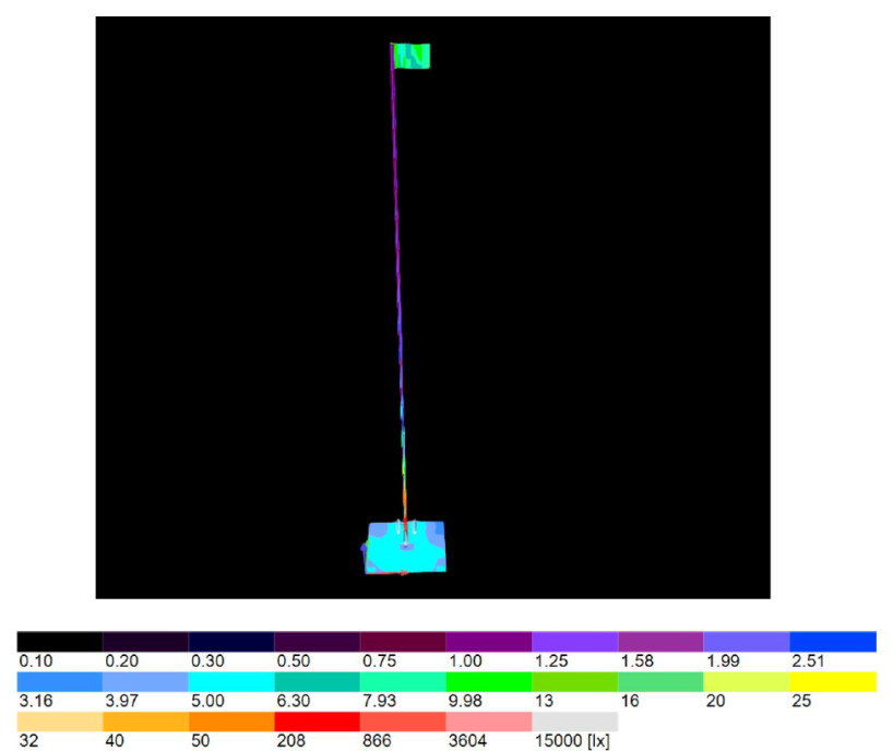 Обложка проекта: Освещение флага республики Южная Осетия