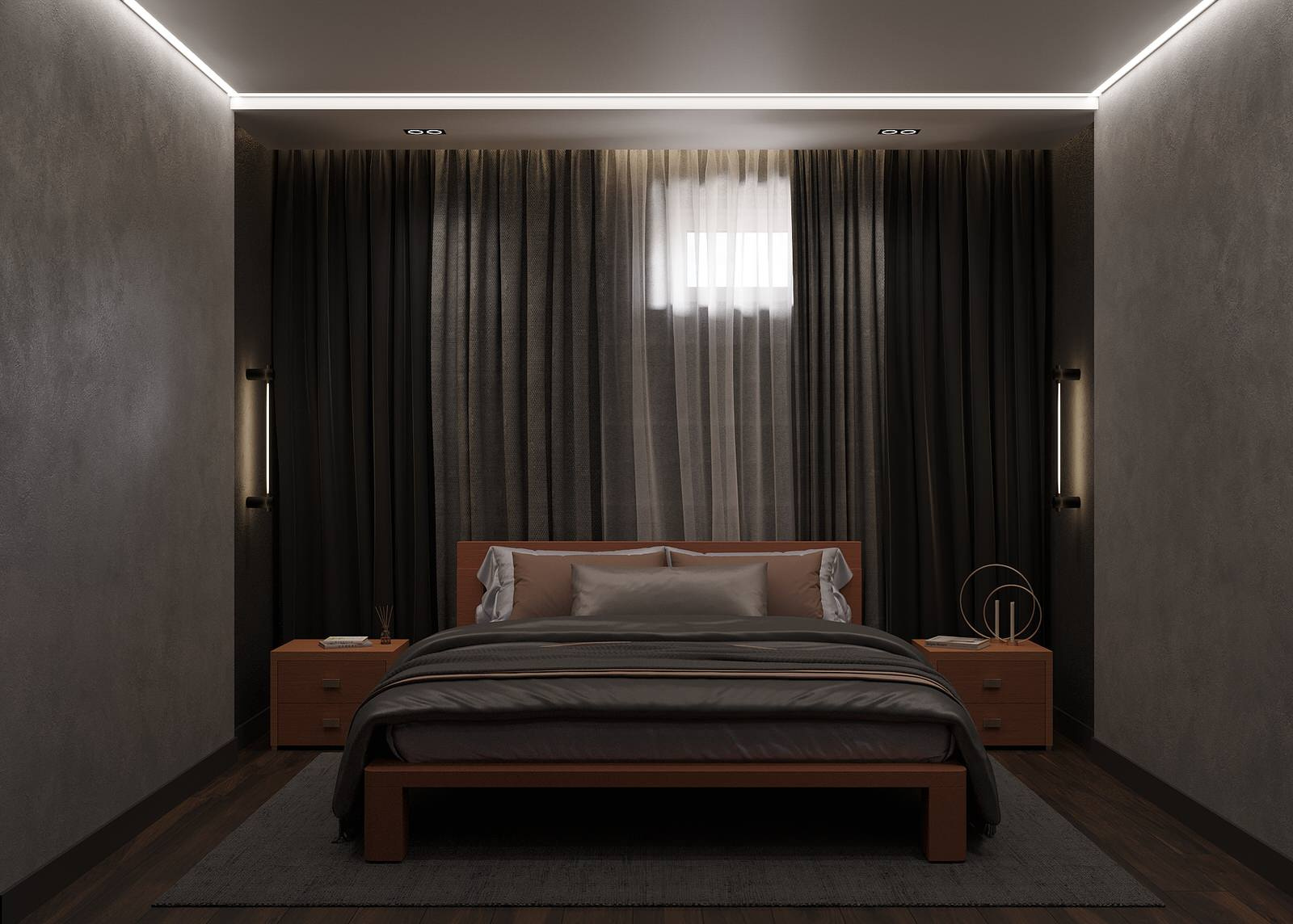 Интерьер загородного дома кардинально отличающийся от домов в округе