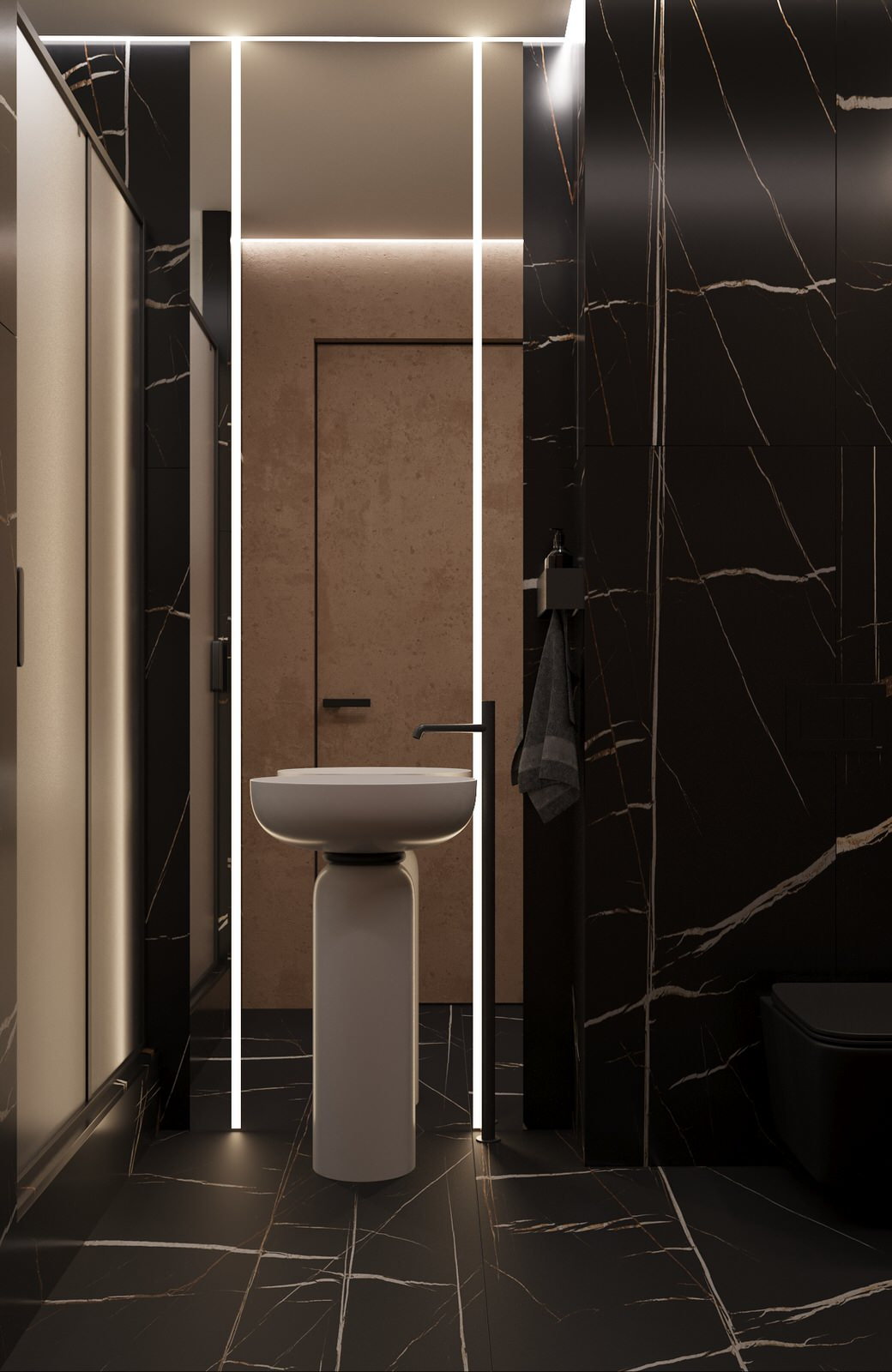 Интерьер загородного дома кардинально отличающийся от домов в округе