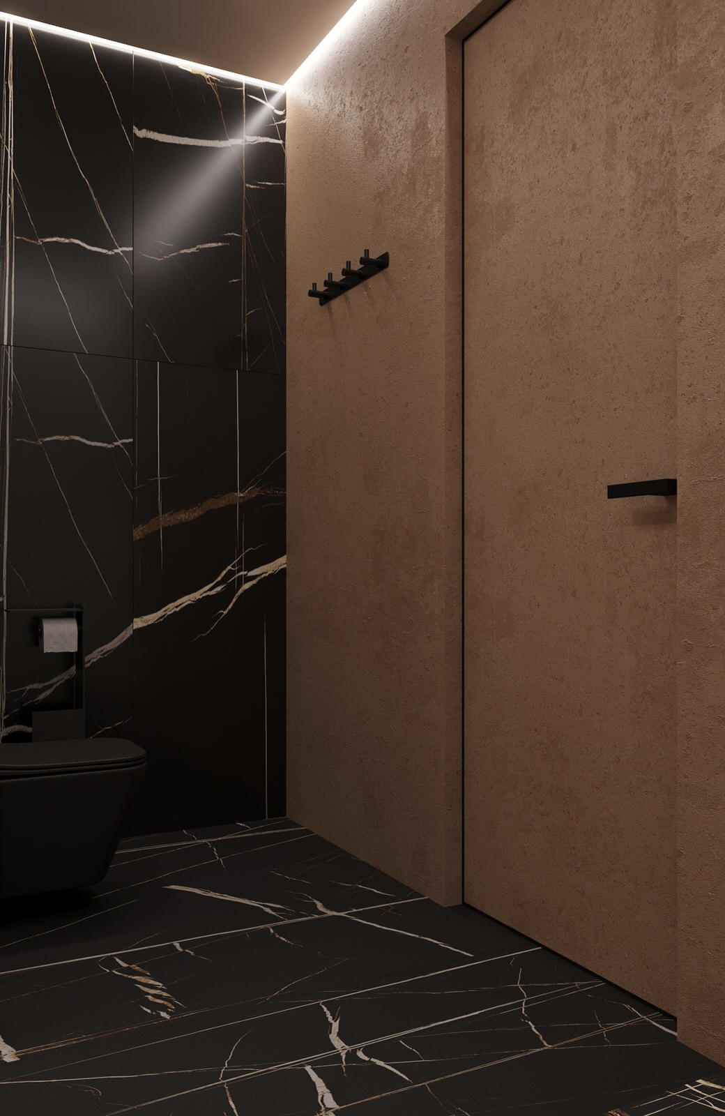 Интерьер загородного дома кардинально отличающийся от домов в округе