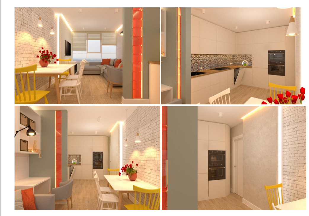 Wohnung 85 m2 (Appartmens 85 sq m) Kyiv Ukraine 2020-2021