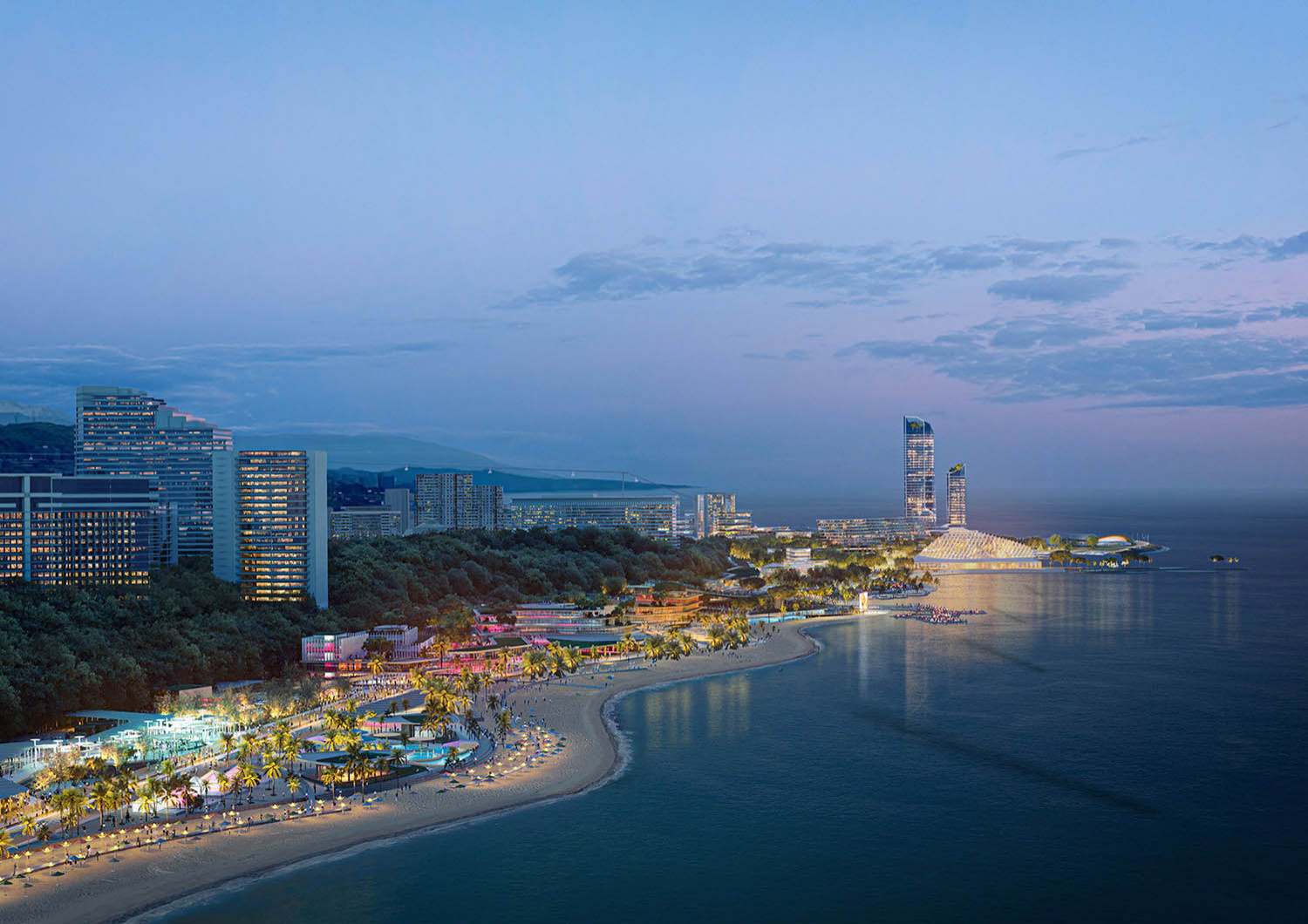 Центральная набережная г.Сочи