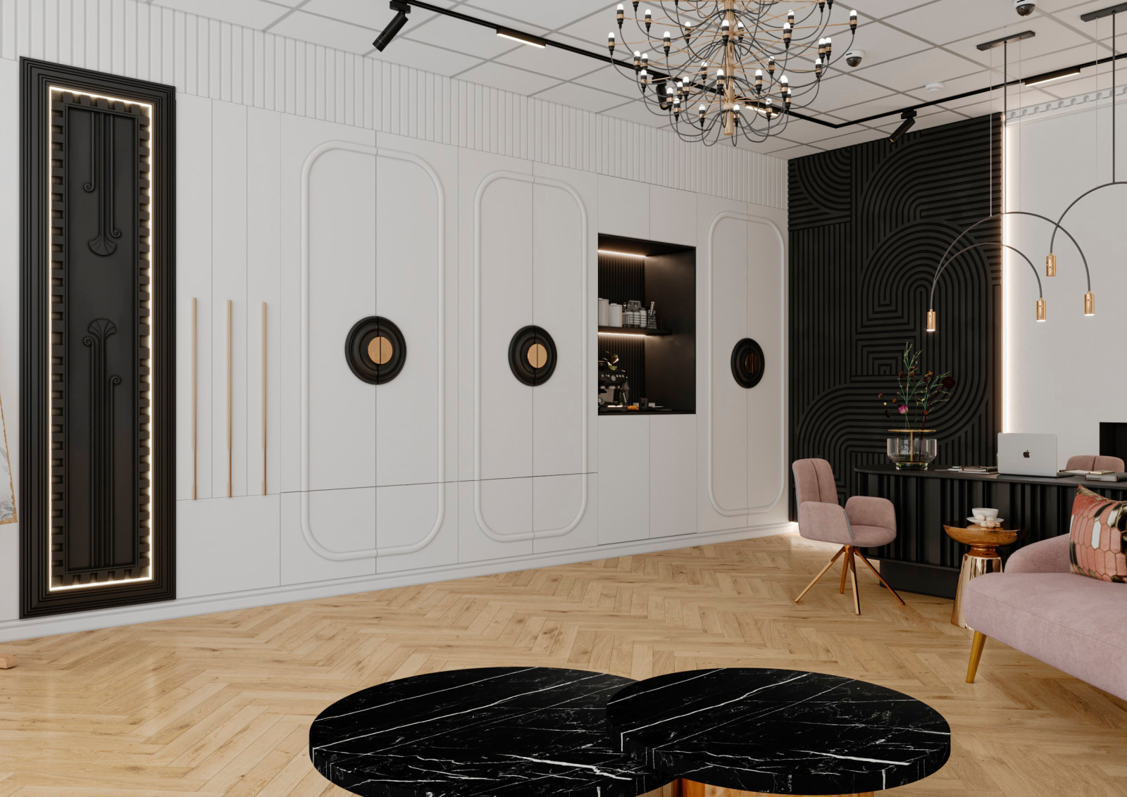 Салон продаж лепнины. Вариант 2