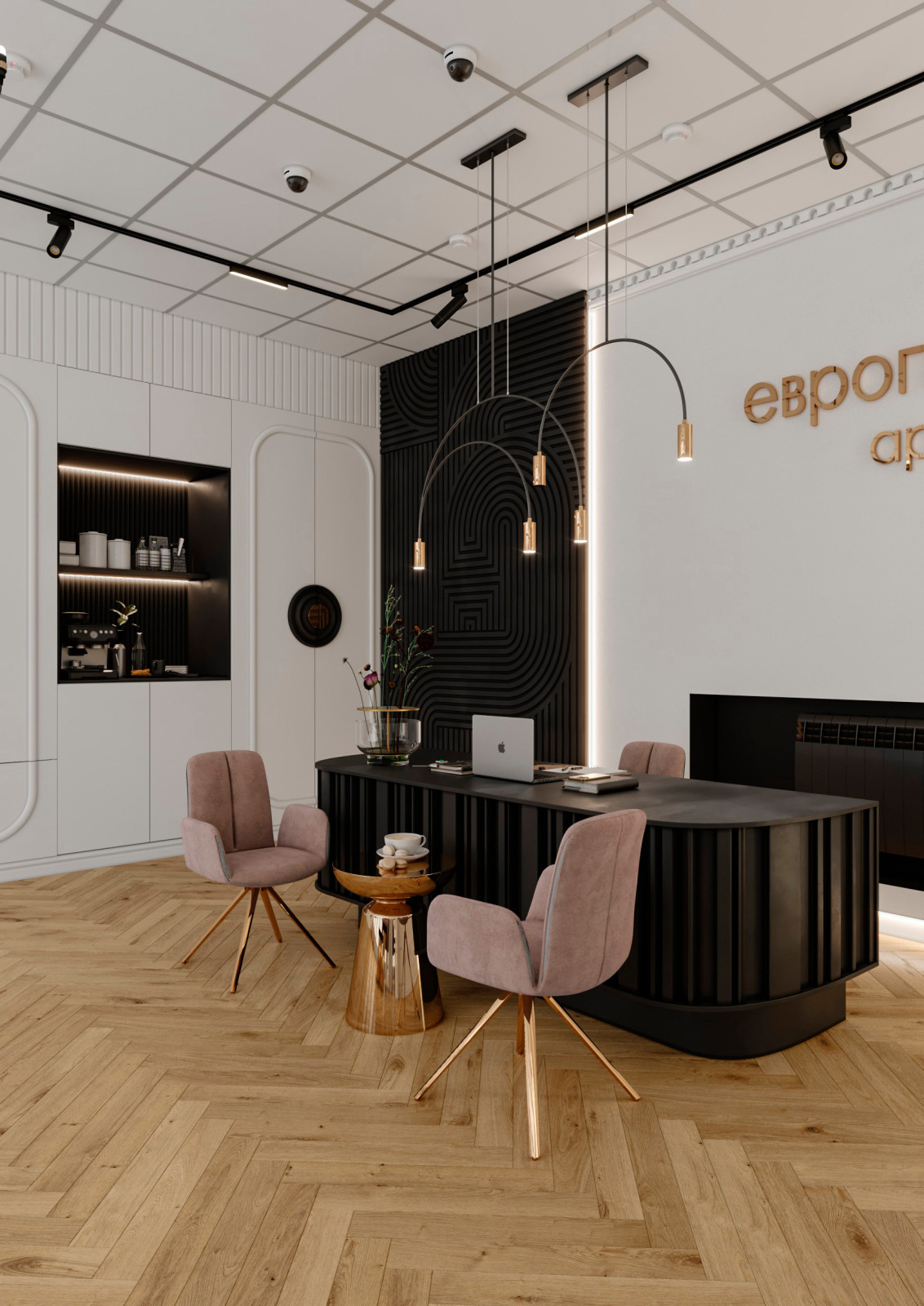 Салон продаж лепнины. Вариант 2