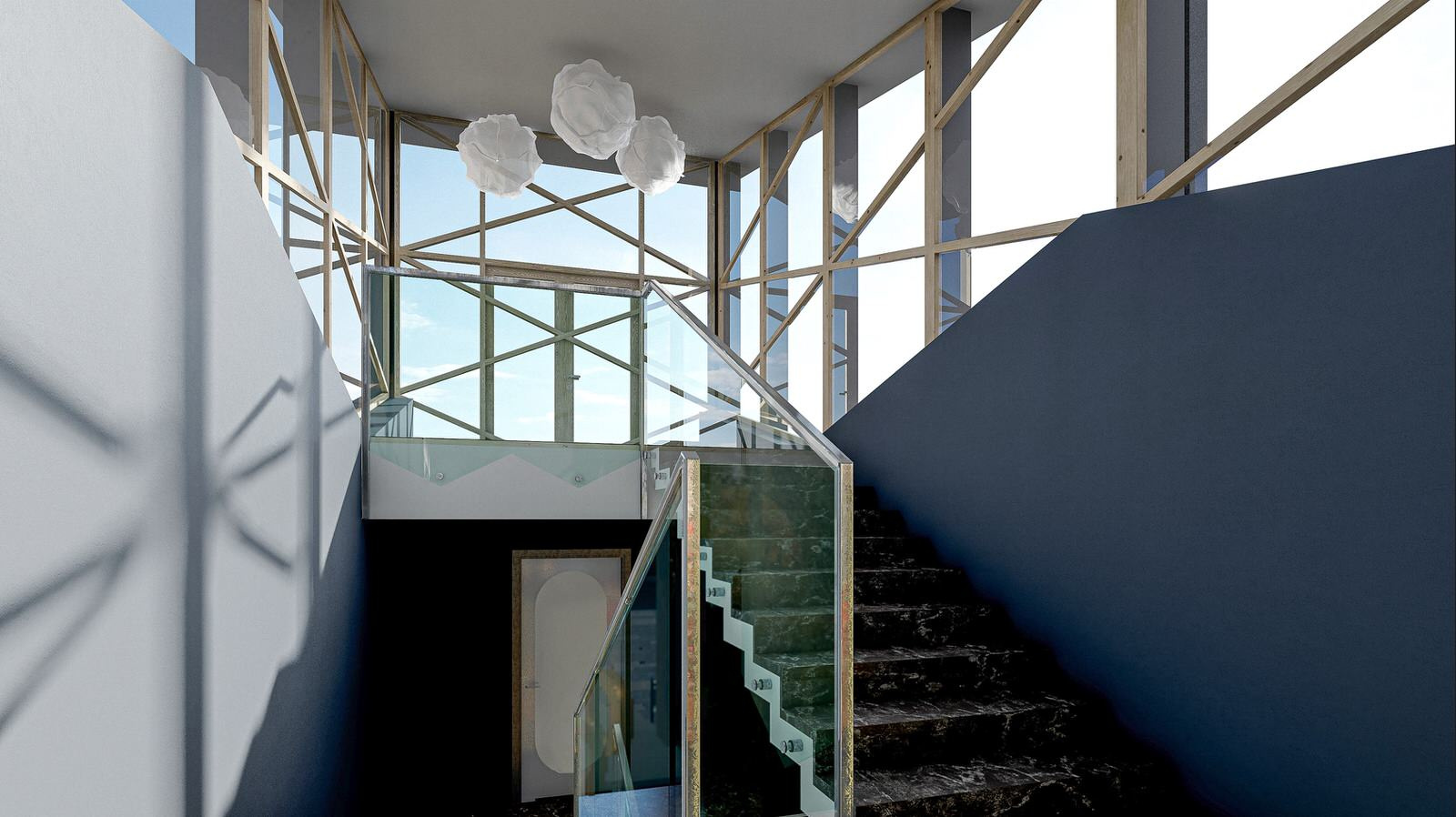 Обложка проекта: Apart hotel vestibule                                     Вестибюль апарт-отеля