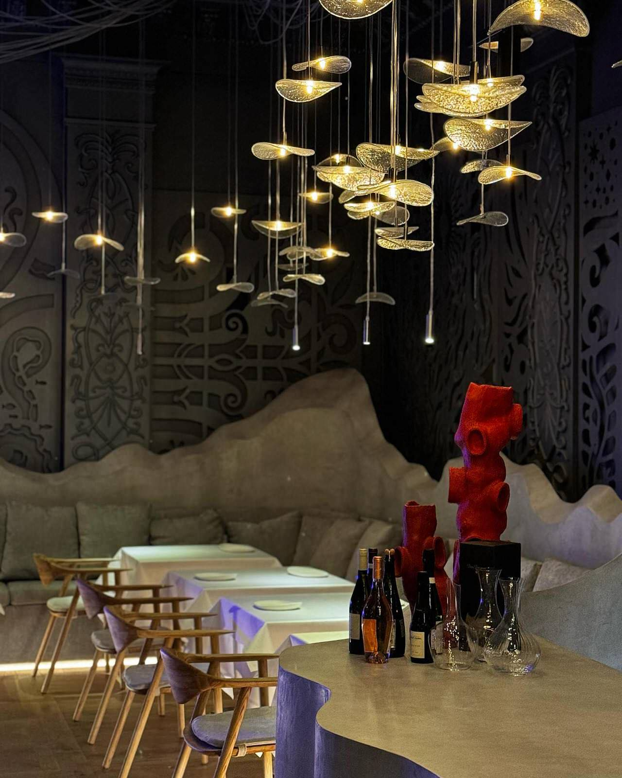 Светильники для ресторана Sadko в Красноярске