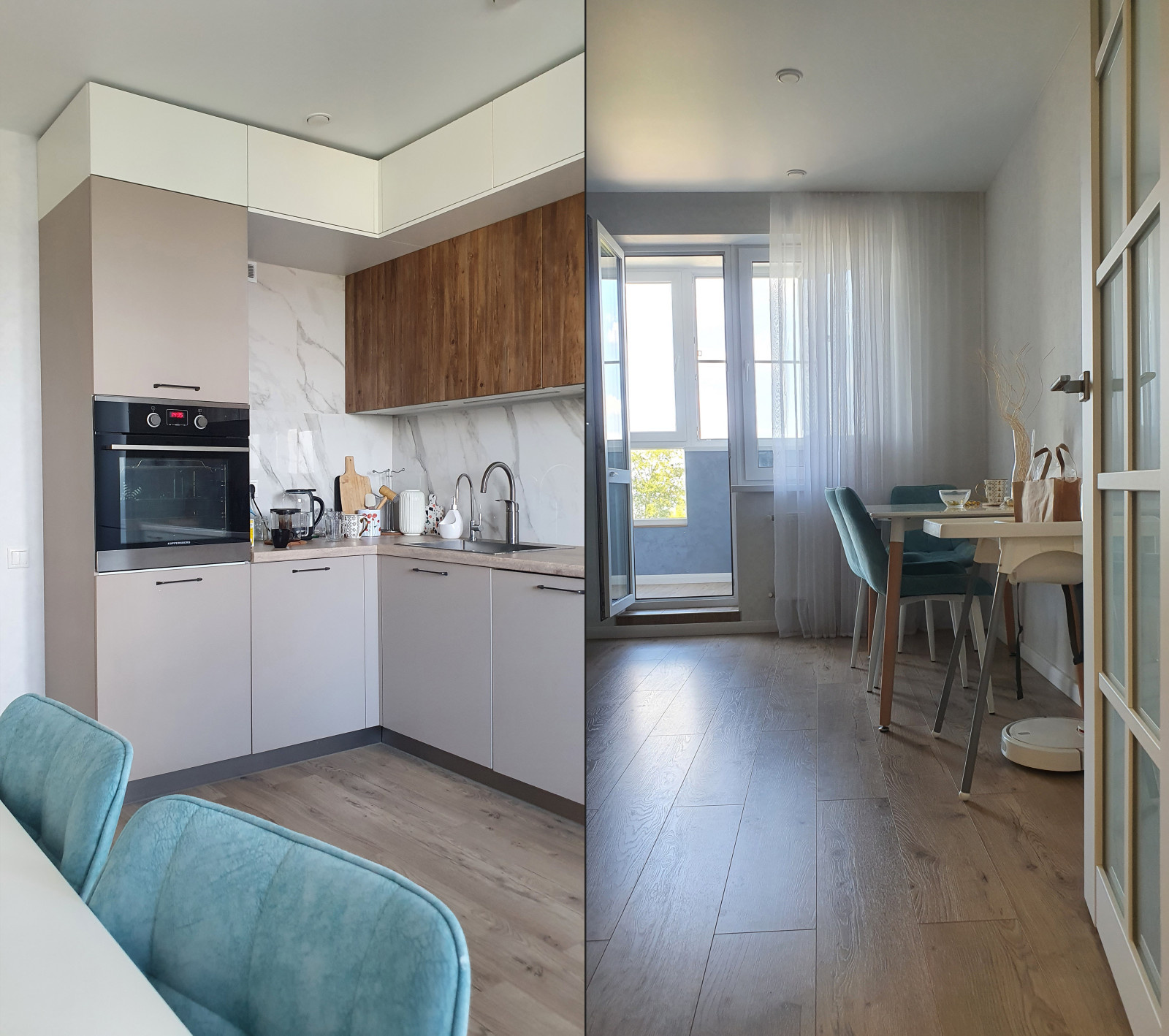 Минимализм + Сканди. ТРЕШКА 78,5 кв.м.