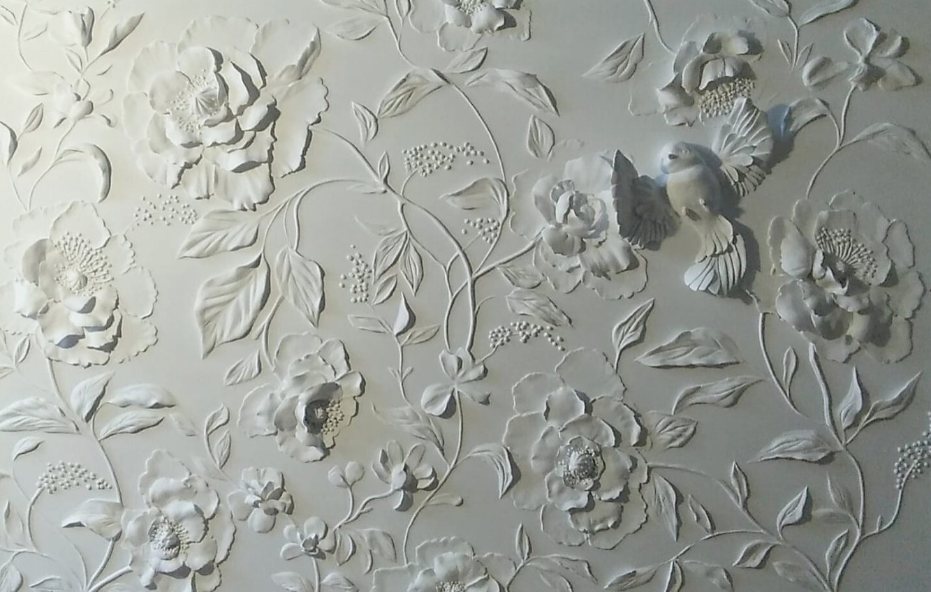 Панно Райский сад 4 в ресторан г. Калуга