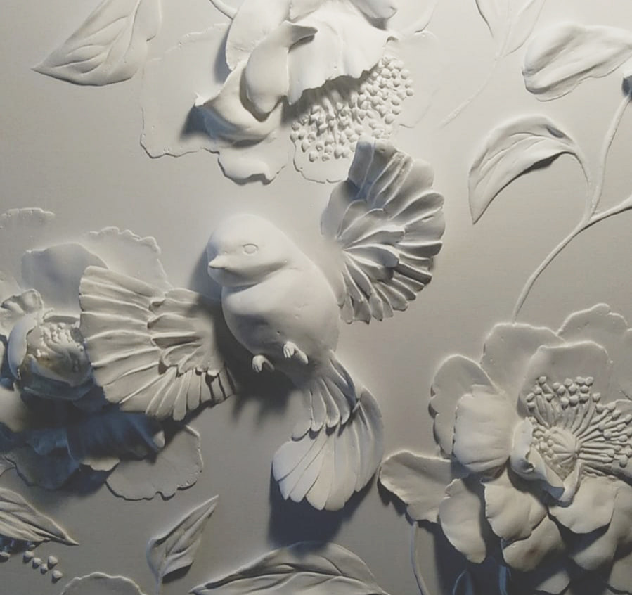 Панно Райский сад 4 в ресторан г. Калуга