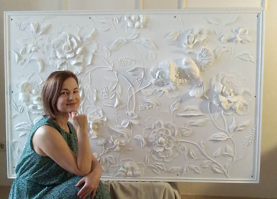 Панно Райский сад 4 в ресторан г. Калуга