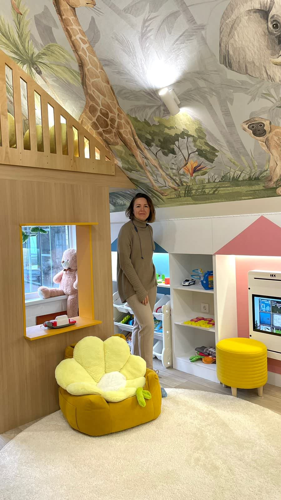 Детская комната Джунгли (реализация)