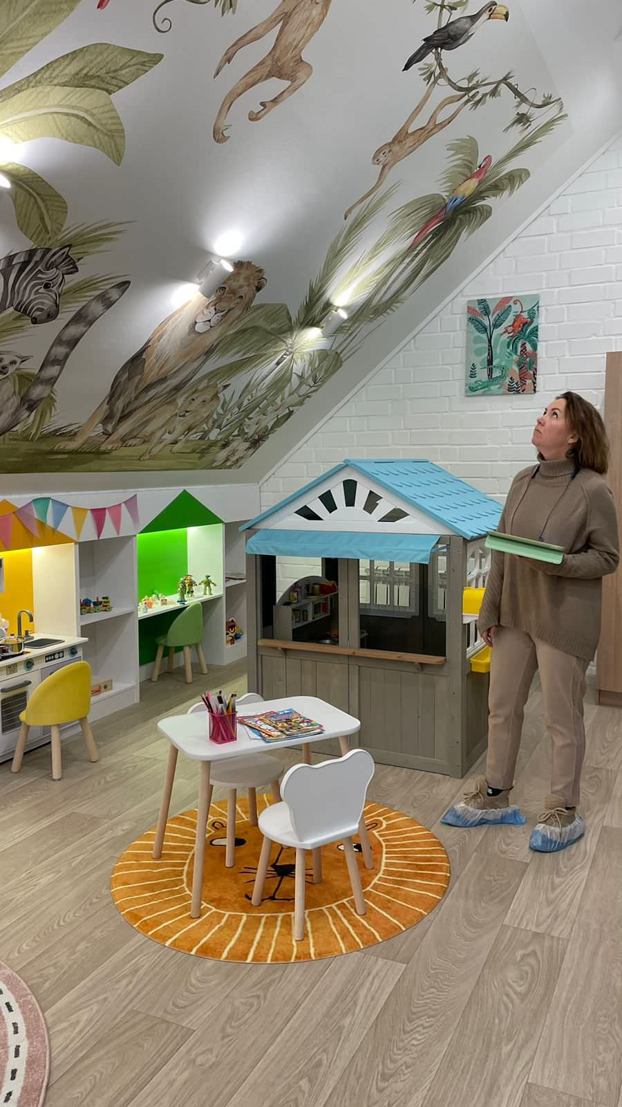 Детская комната Джунгли (реализация)