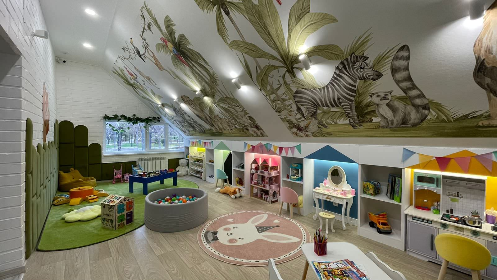 Детская комната Джунгли (реализация)