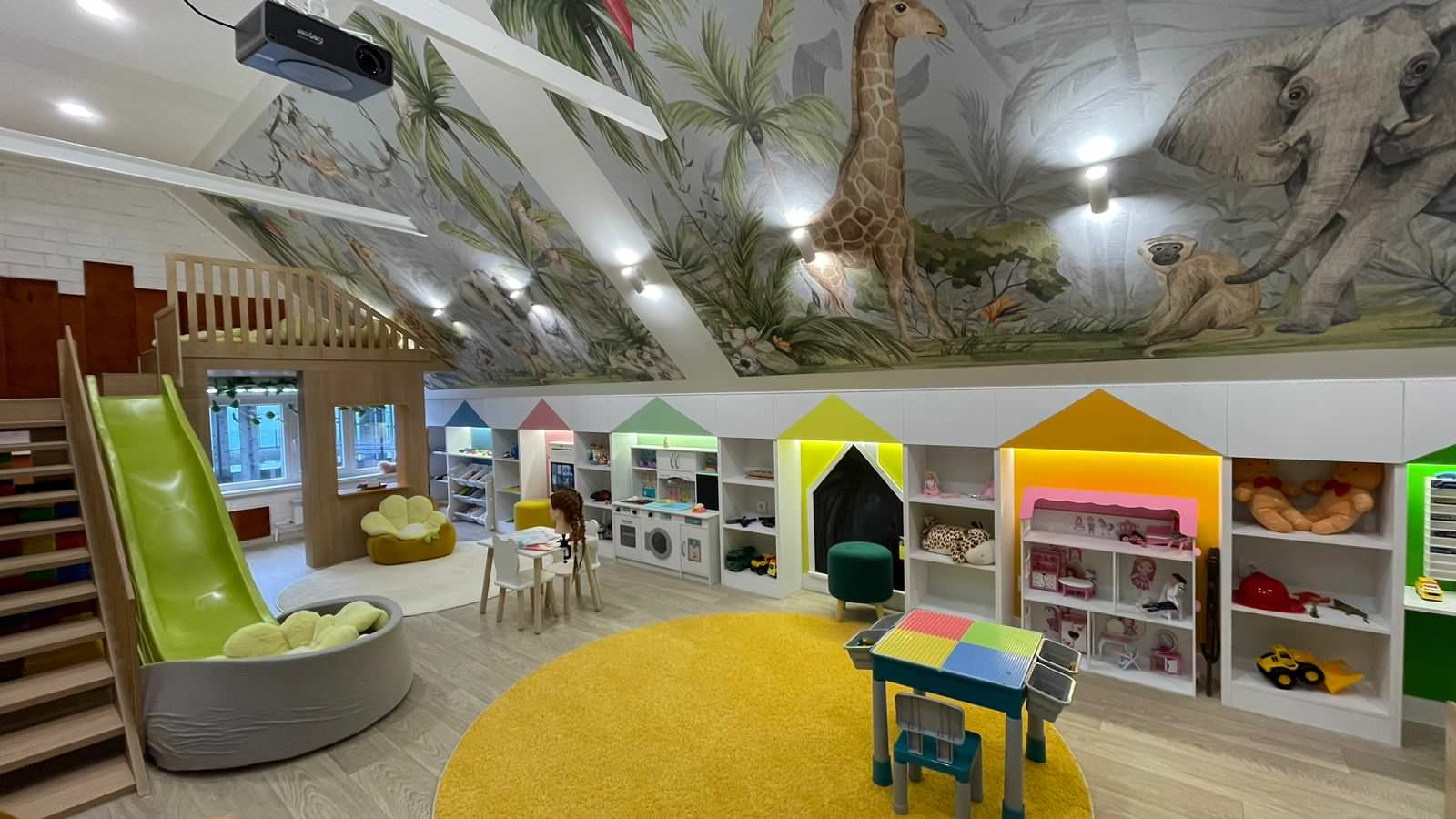 Детская комната Джунгли (реализация)