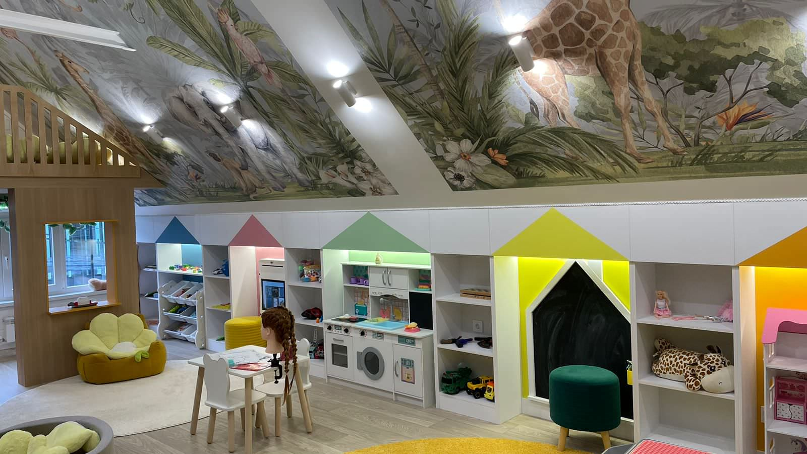 Обложка проекта: Детская комната Джунгли (реализация)
