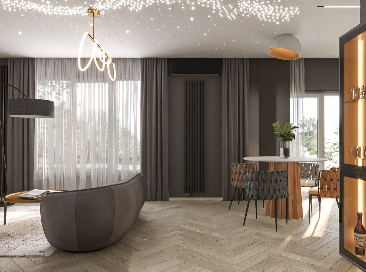 Дизайн интерьера жилого дома