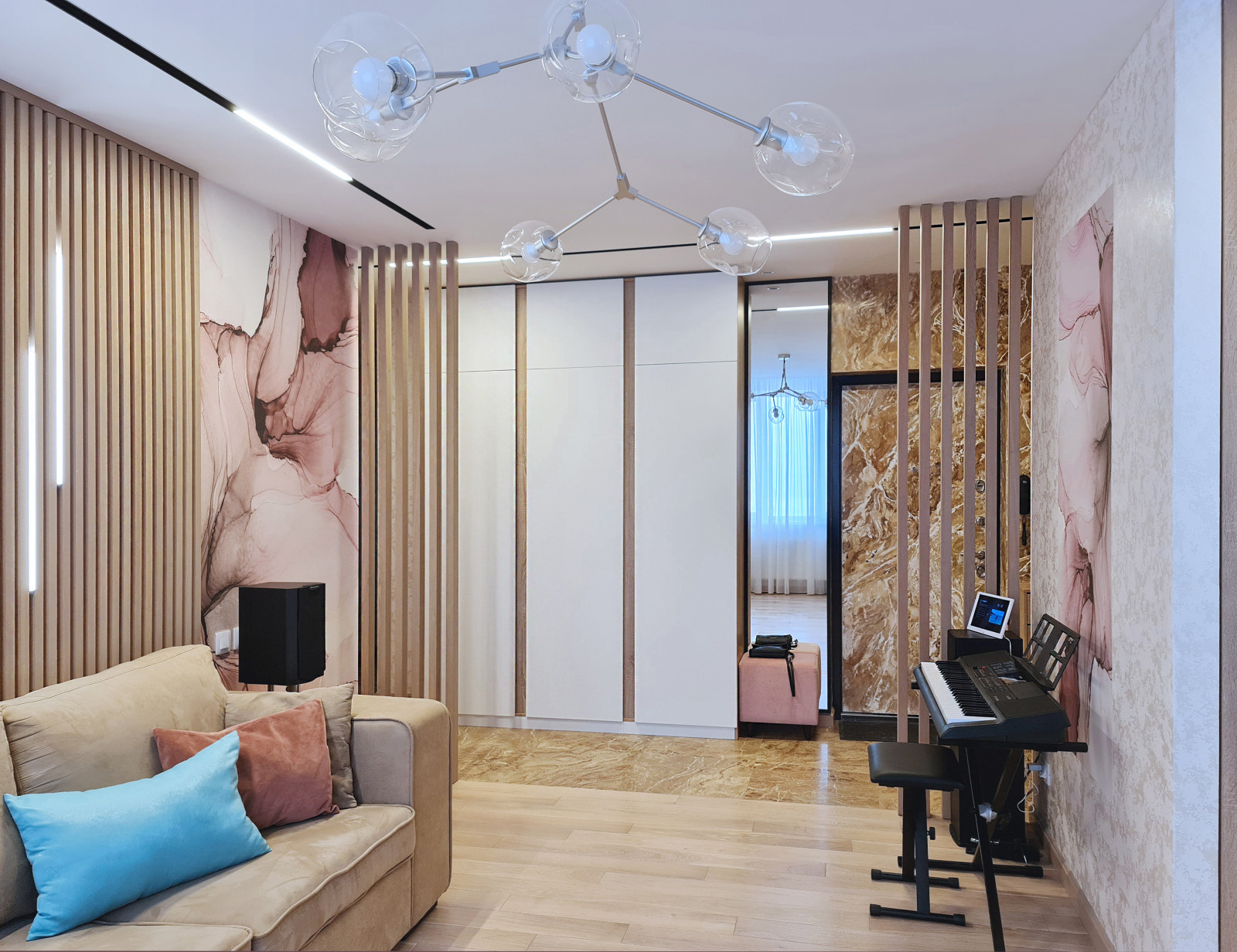 Трехкомнатная квартира 85 кв м