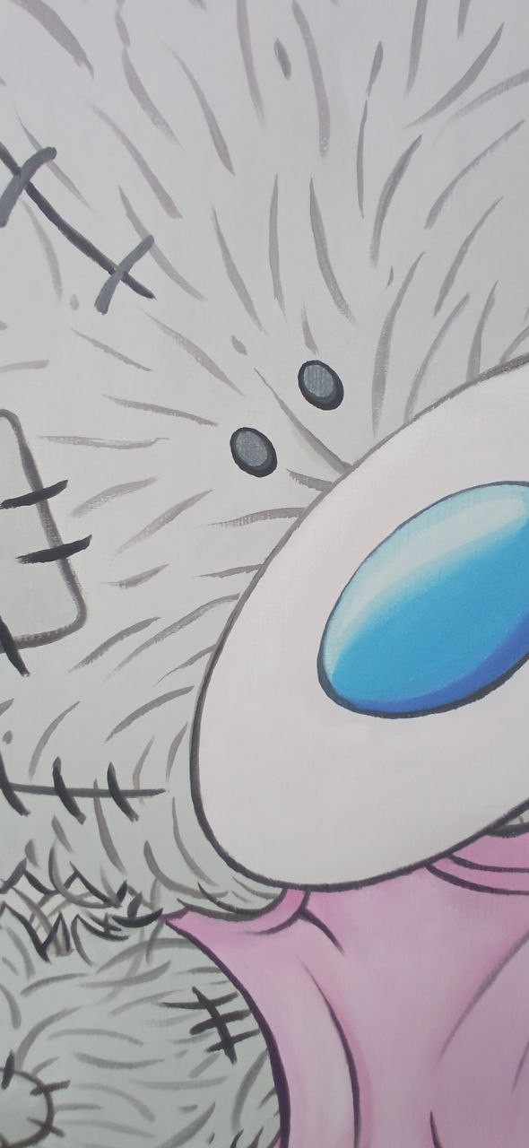 Роспись "Мишка"