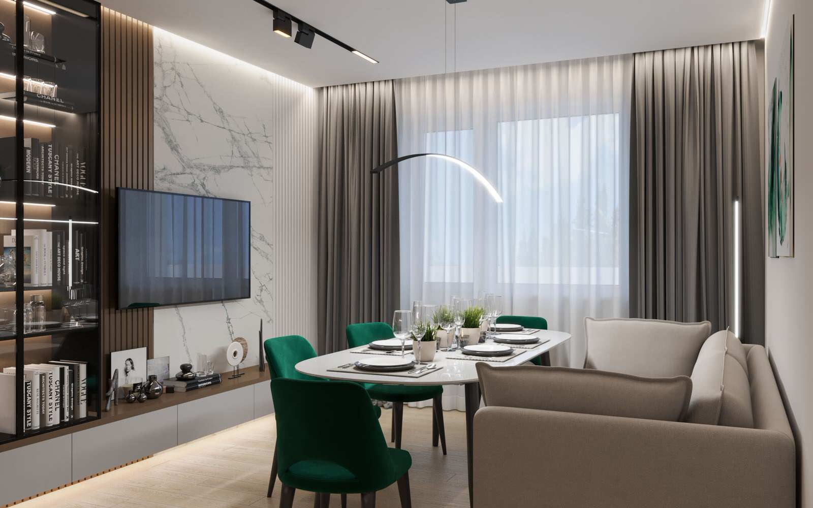 Квартира в современном стиле