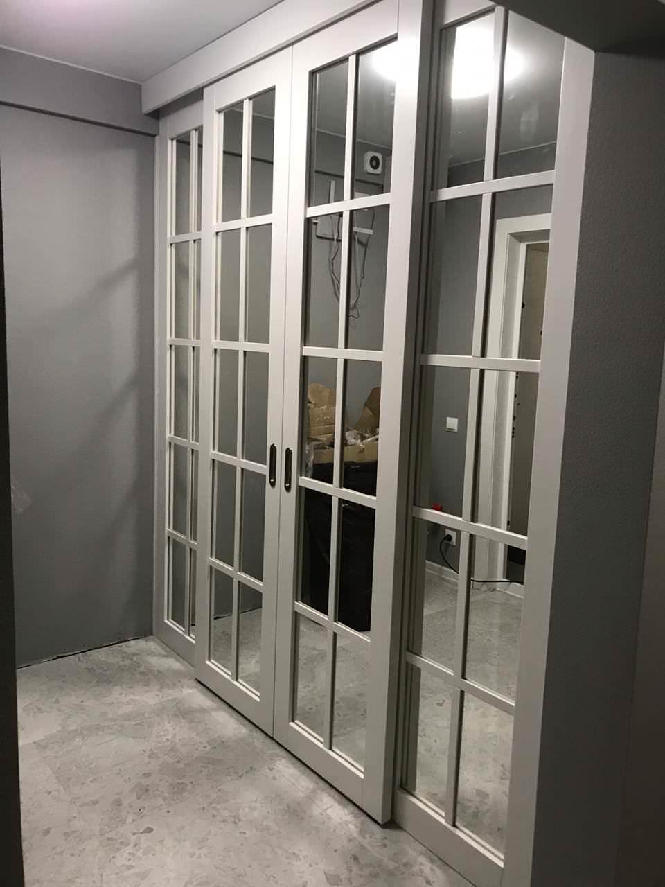 Перегородка в гардеробную