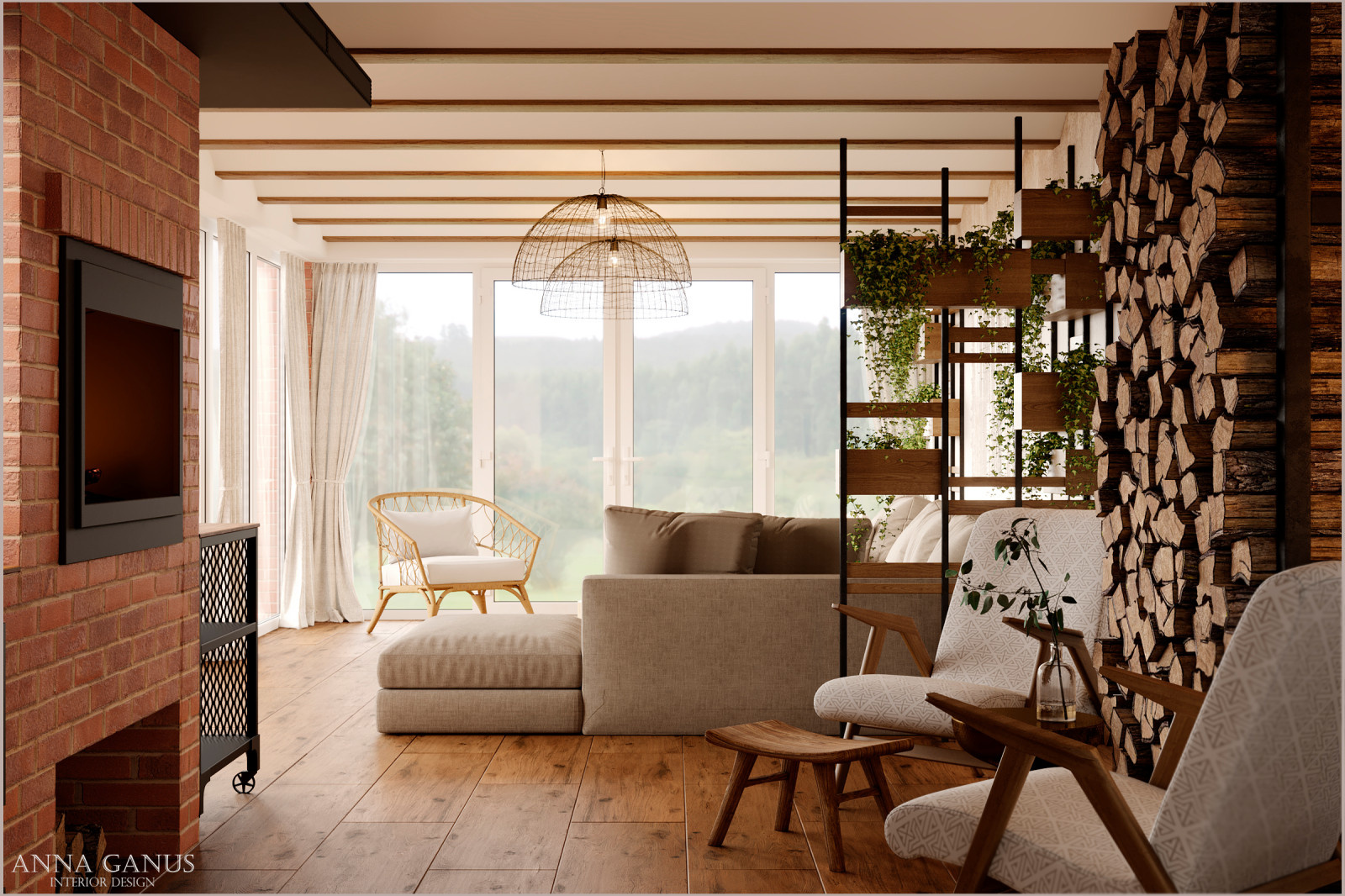 Застекленная терраса с кухней