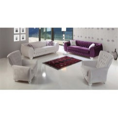 Комплекты  стильных диванов www.outletmebel.ru  с каретной стяжкой