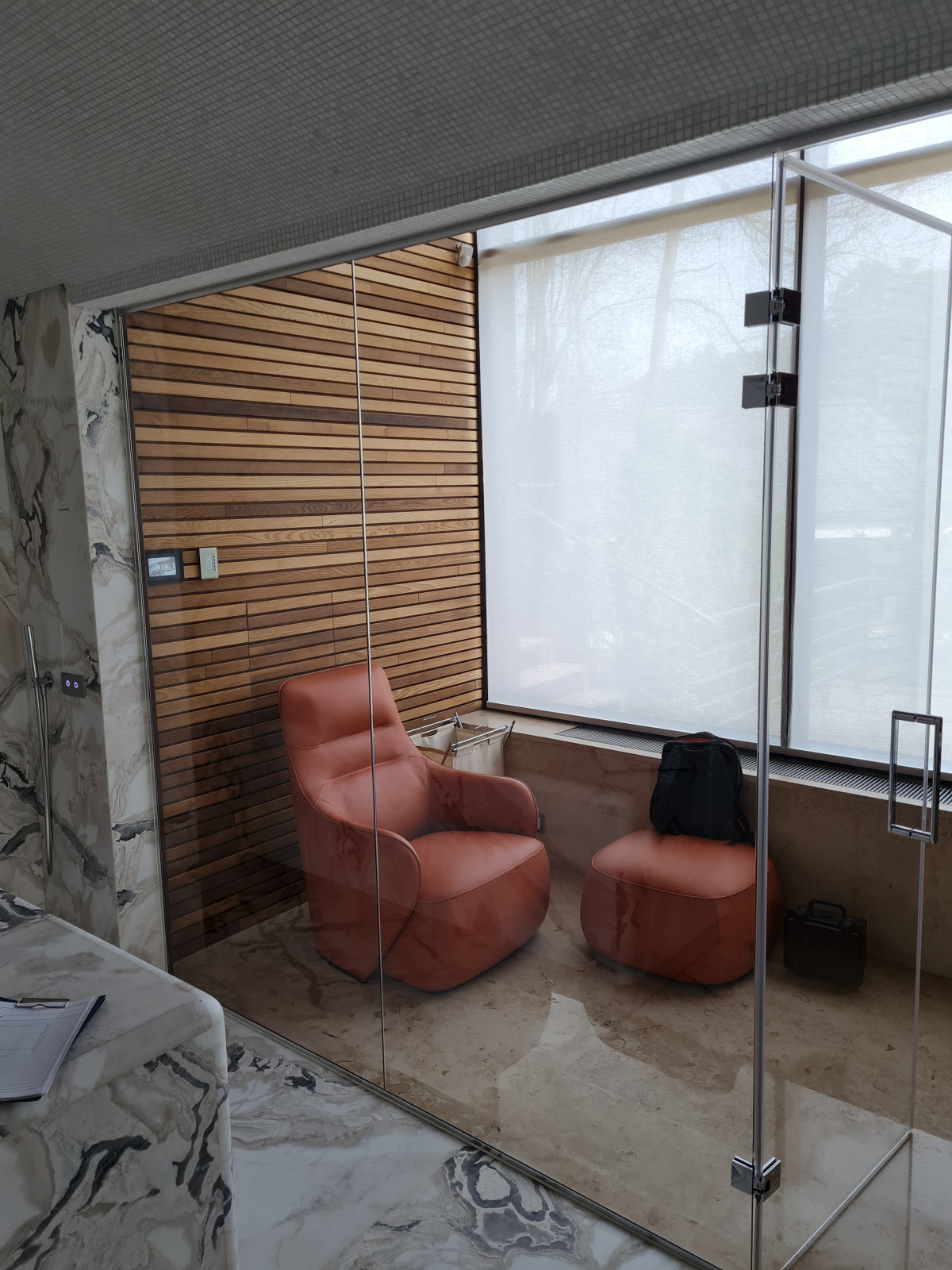 Перегородки из стекла