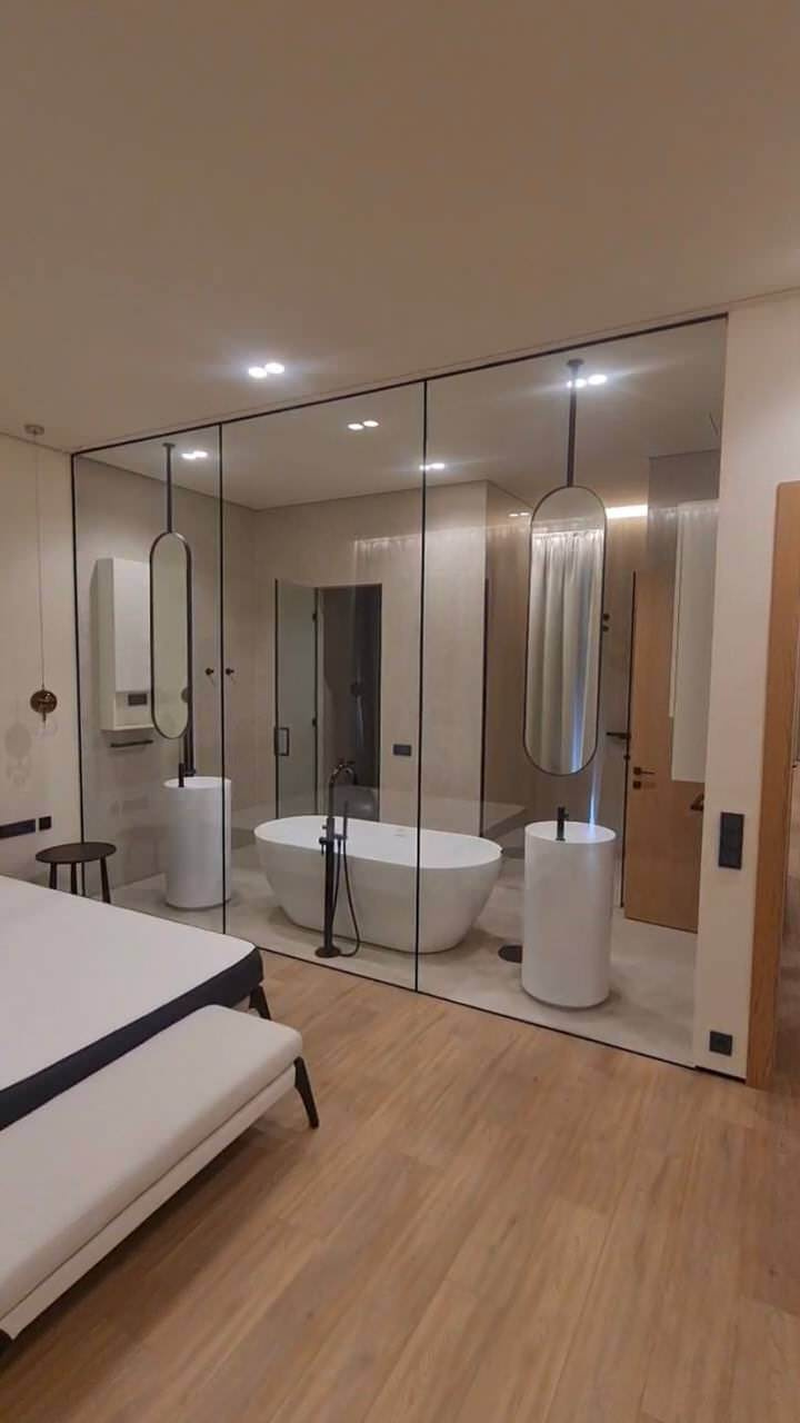 Перегородки из стекла