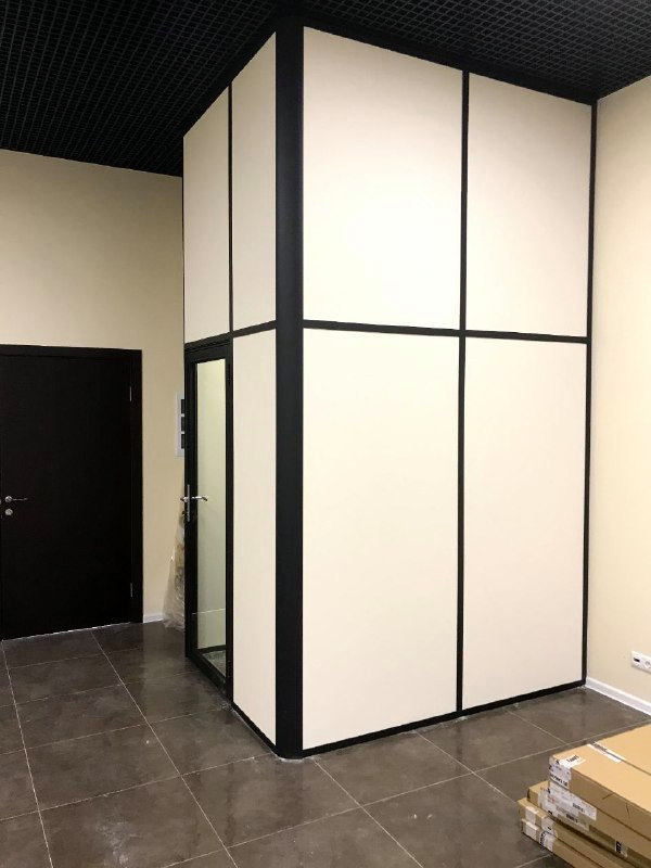 Перегородки из стекла