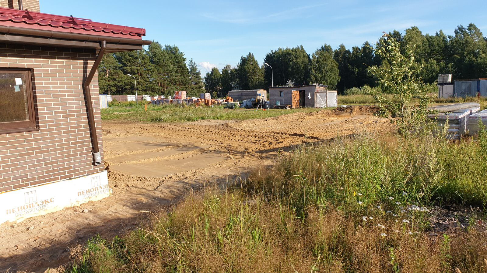 Благоустройство участка загородного дома, устройство дренажа и водоотведение