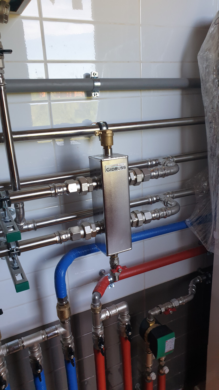 Монтаж Отопления и сантехники в частном доме