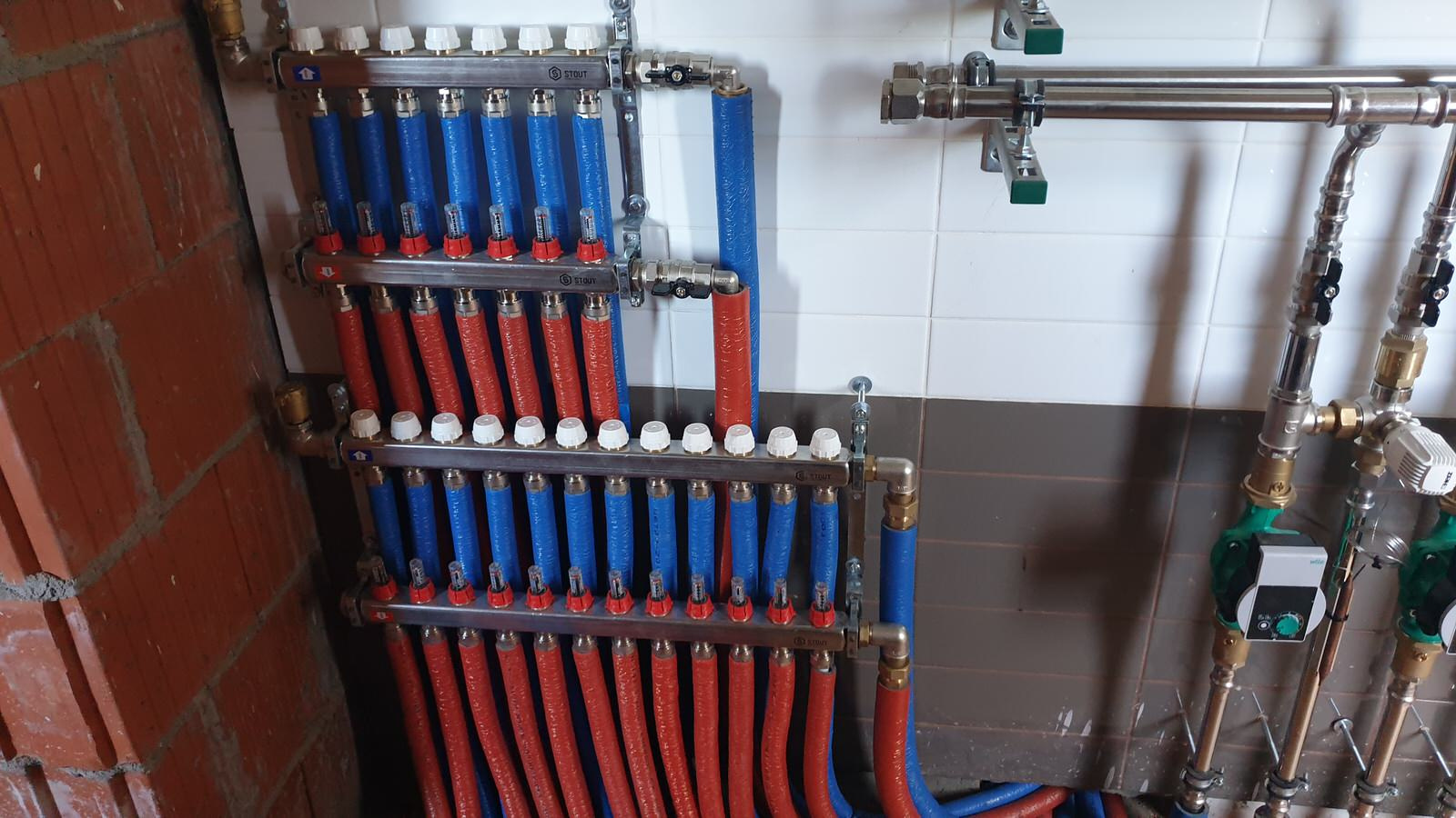 Монтаж Отопления и сантехники в частном доме