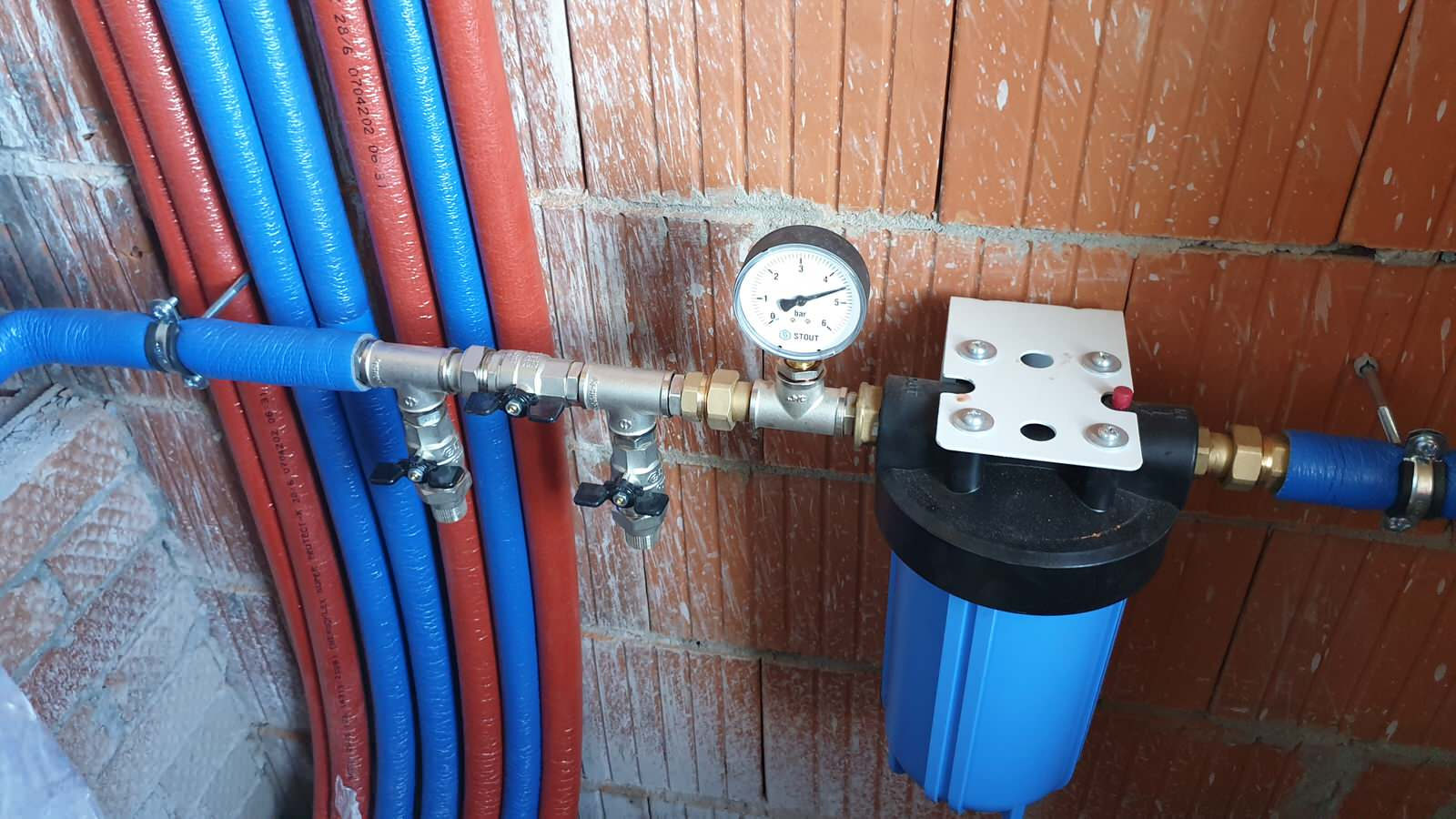 Монтаж Отопления и сантехники в частном доме