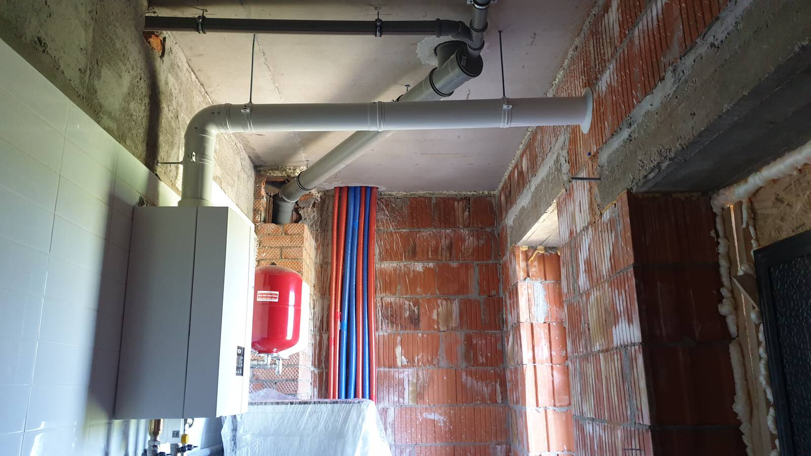 Монтаж Отопления и сантехники в частном доме