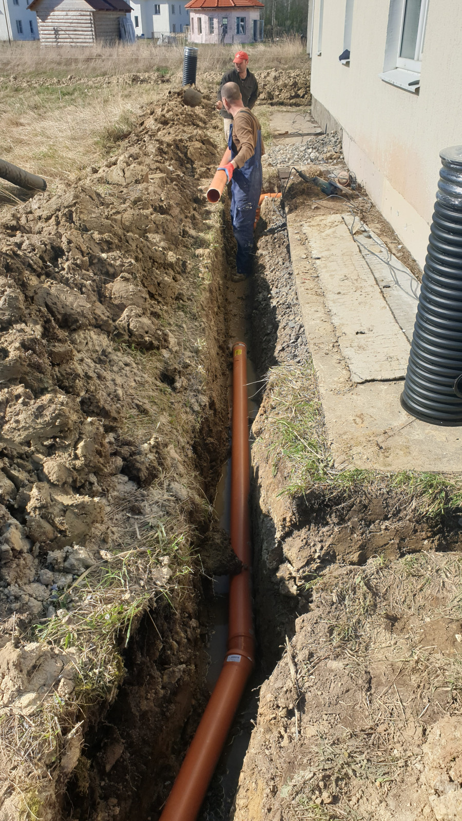 Дренаж участка, ограждение, парковка