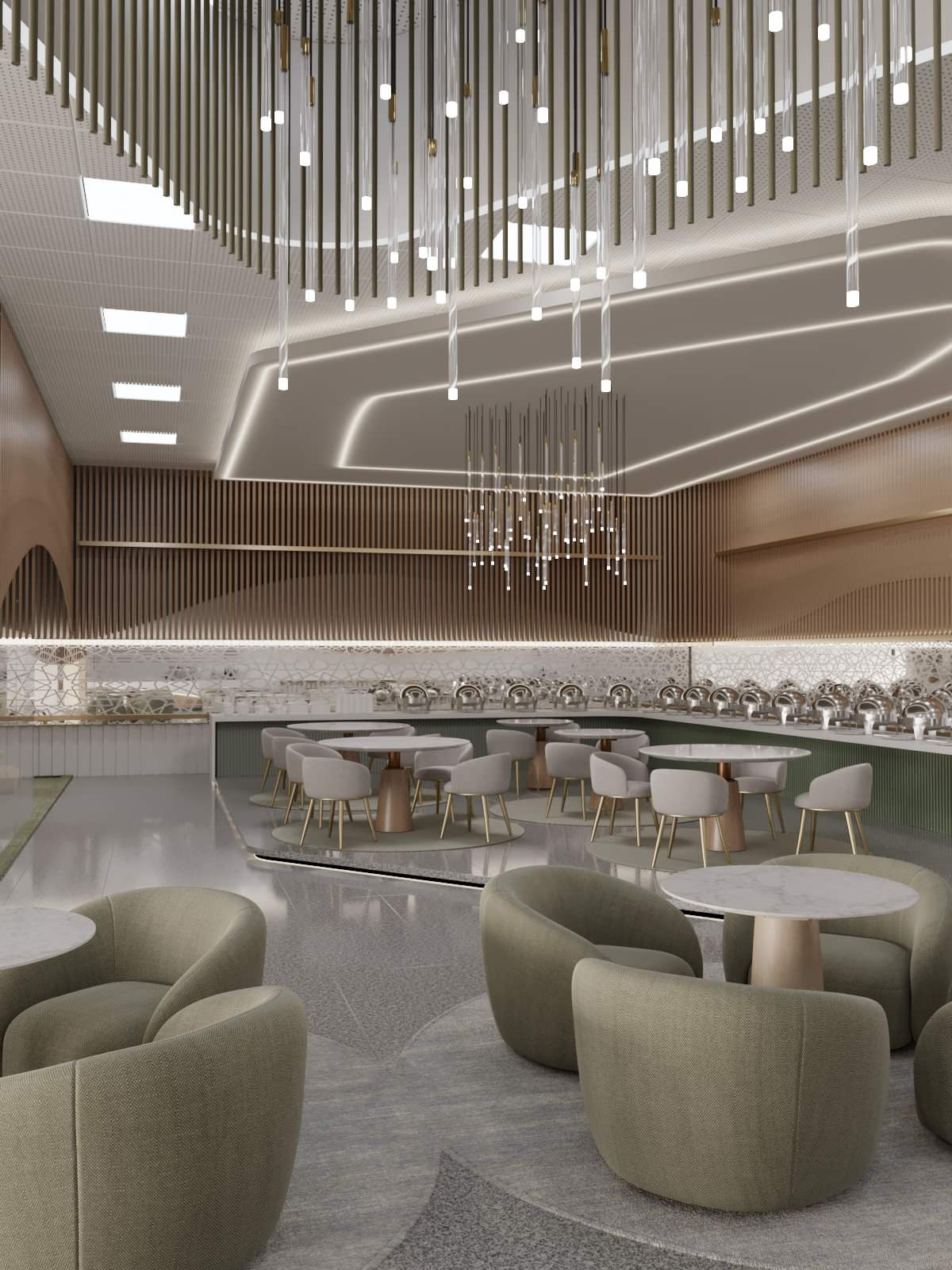 Airport cafe