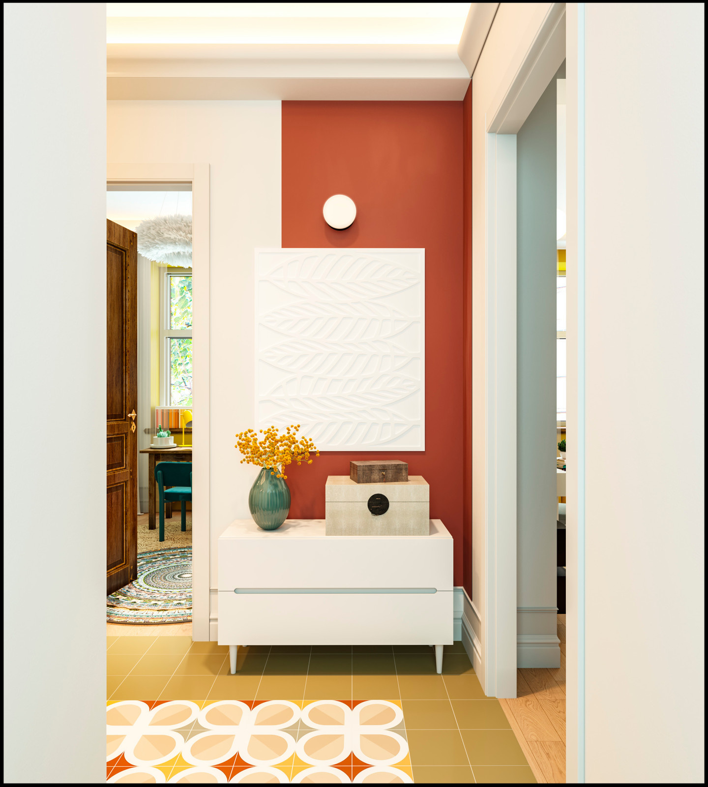 Дизайн прихожей в старом фонде