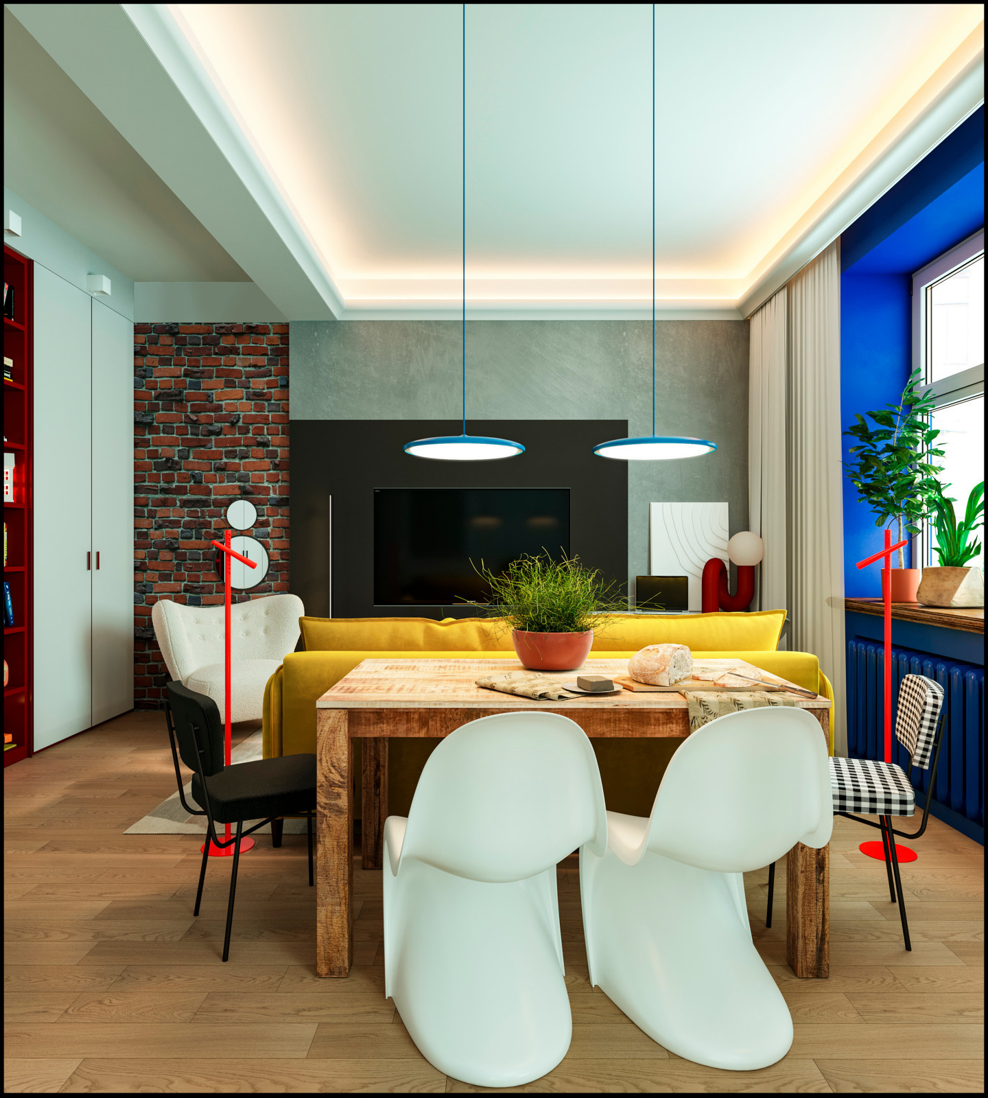 Яркая 3-хкомнатная квартиры в доме культурного наследия (сталинка)