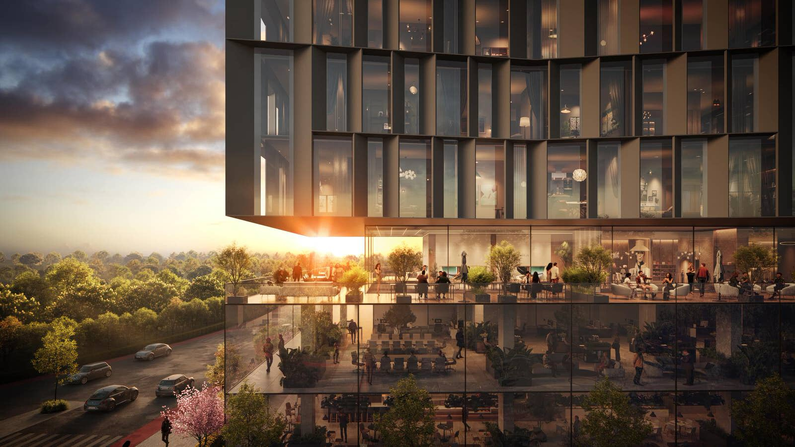 City Promenade — Multifunctional complex