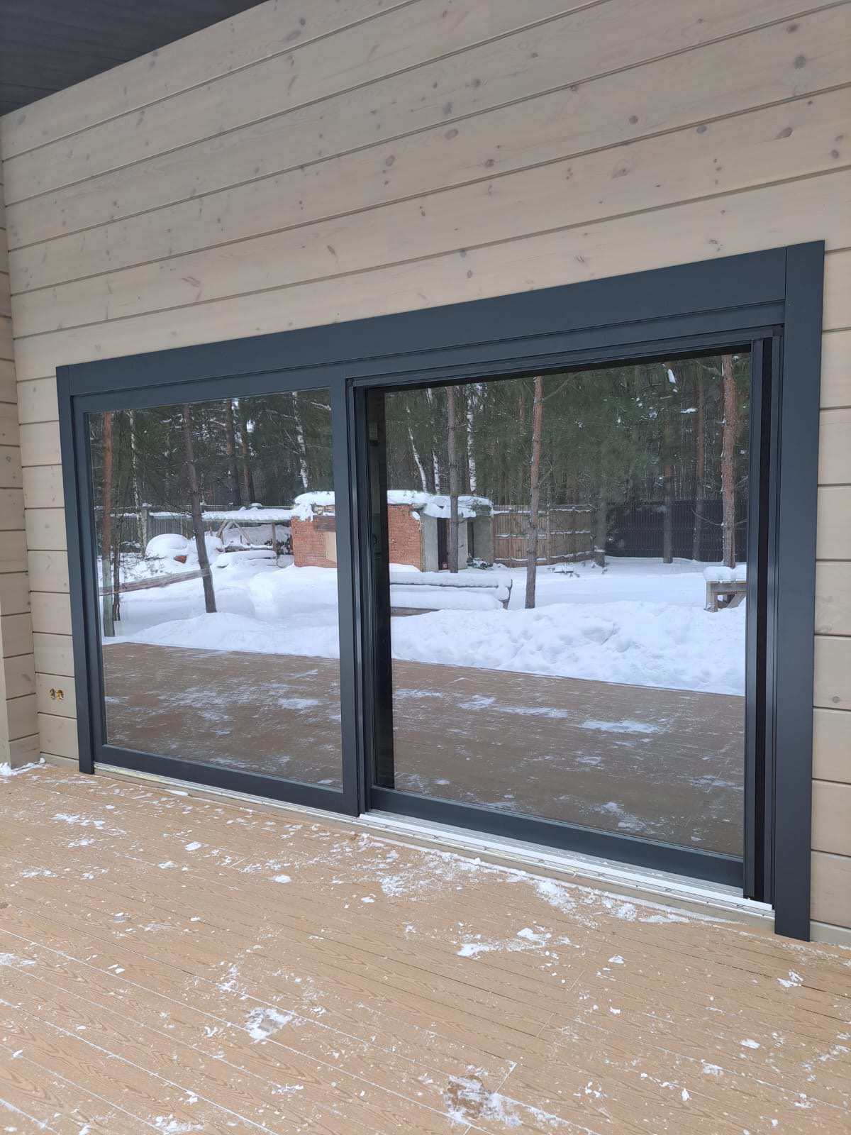 Раздвижные двери и окна. Параллельно-сдвижная оконная и дверная система.